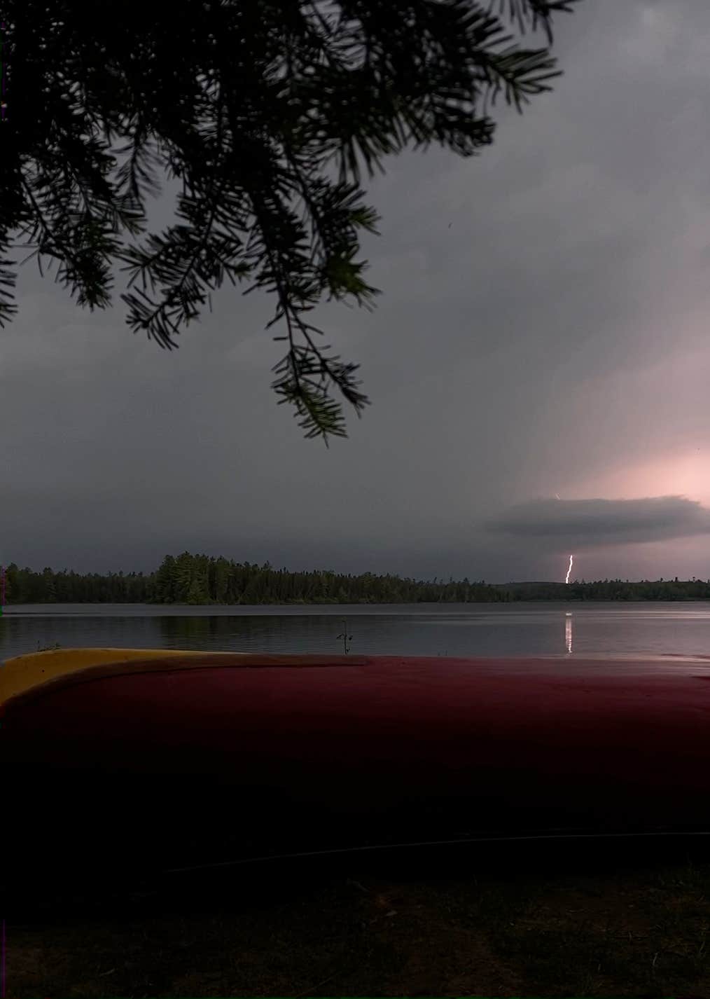 Camping near Shallow Bay: Pine Stream Campsite on the W. Penobscot River, Frenchtown, Maine