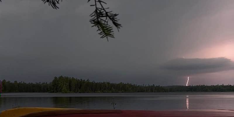 Camper submitted image from Pine Stream Campsite on the W. Penobscot River