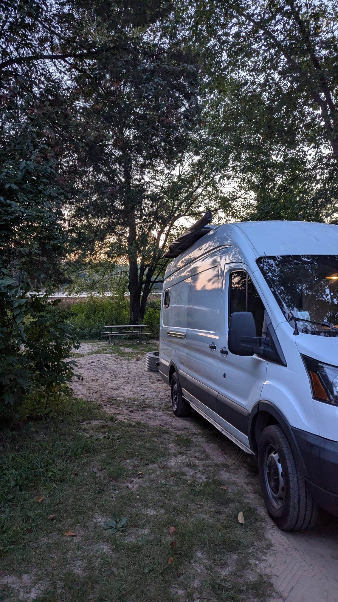 Camper-submitted photo at Crooked Lake Rustic Campground — Pinckney Recreation Area near New Hudson, MI