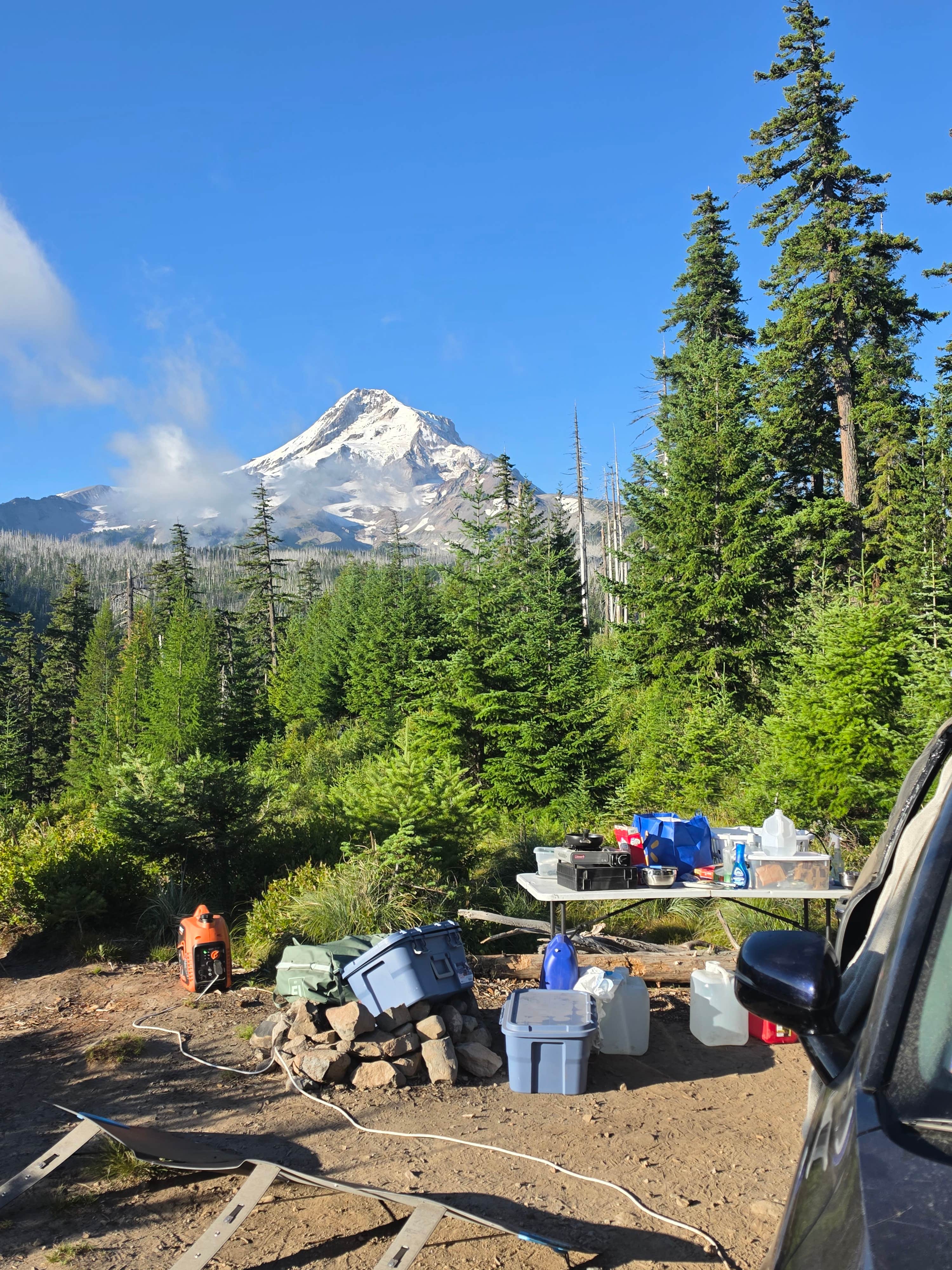 Camper-submitted photo at pinnacle Ridge dispersed camping near The Dalles, OR