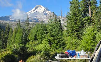 J W.'s photo of a dispersed camping area at pinnacle Ridge dispersed camping near Troutdale, OR
