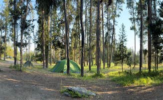 Lisa K.'s photo of tent camping at Pintler Campground near Conner, MT