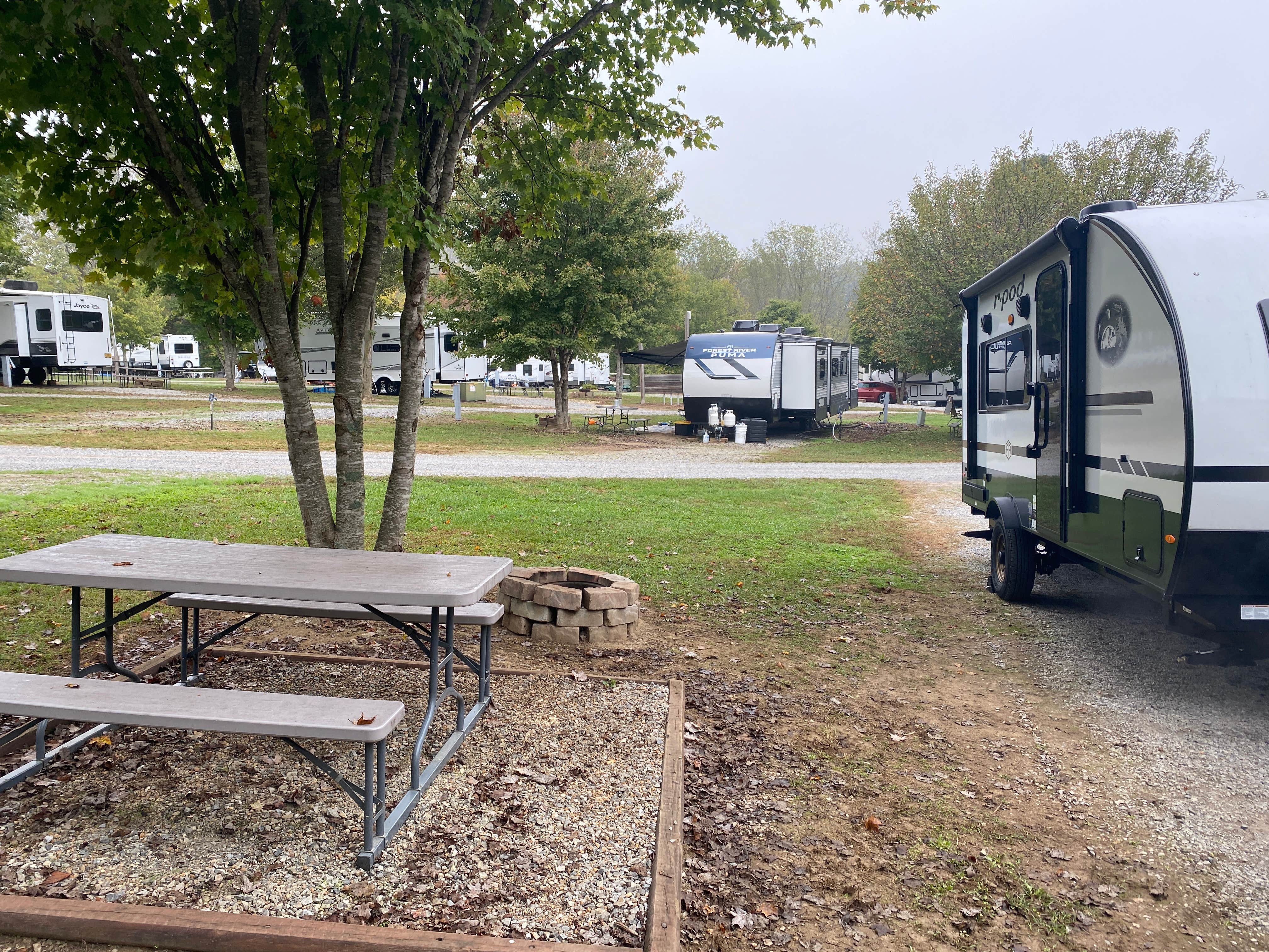 John L.'s photo of rv camping at Pioneer Village near Fries, VA