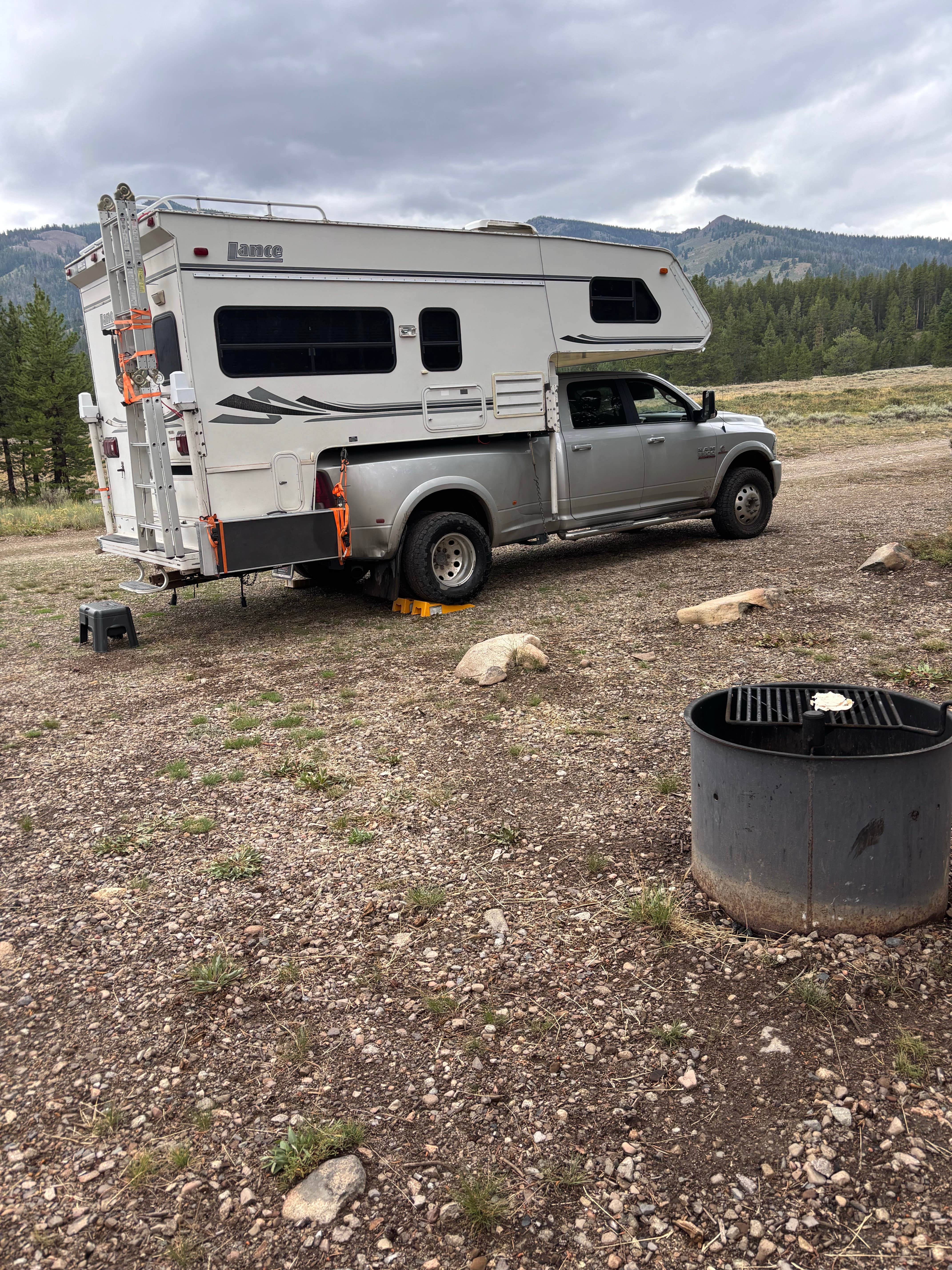 Camper-submitted photo at pioneer woman camp near Sun Valley, ID