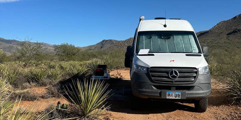 Camper submitted image from Pistol Hill near Colossal Cave