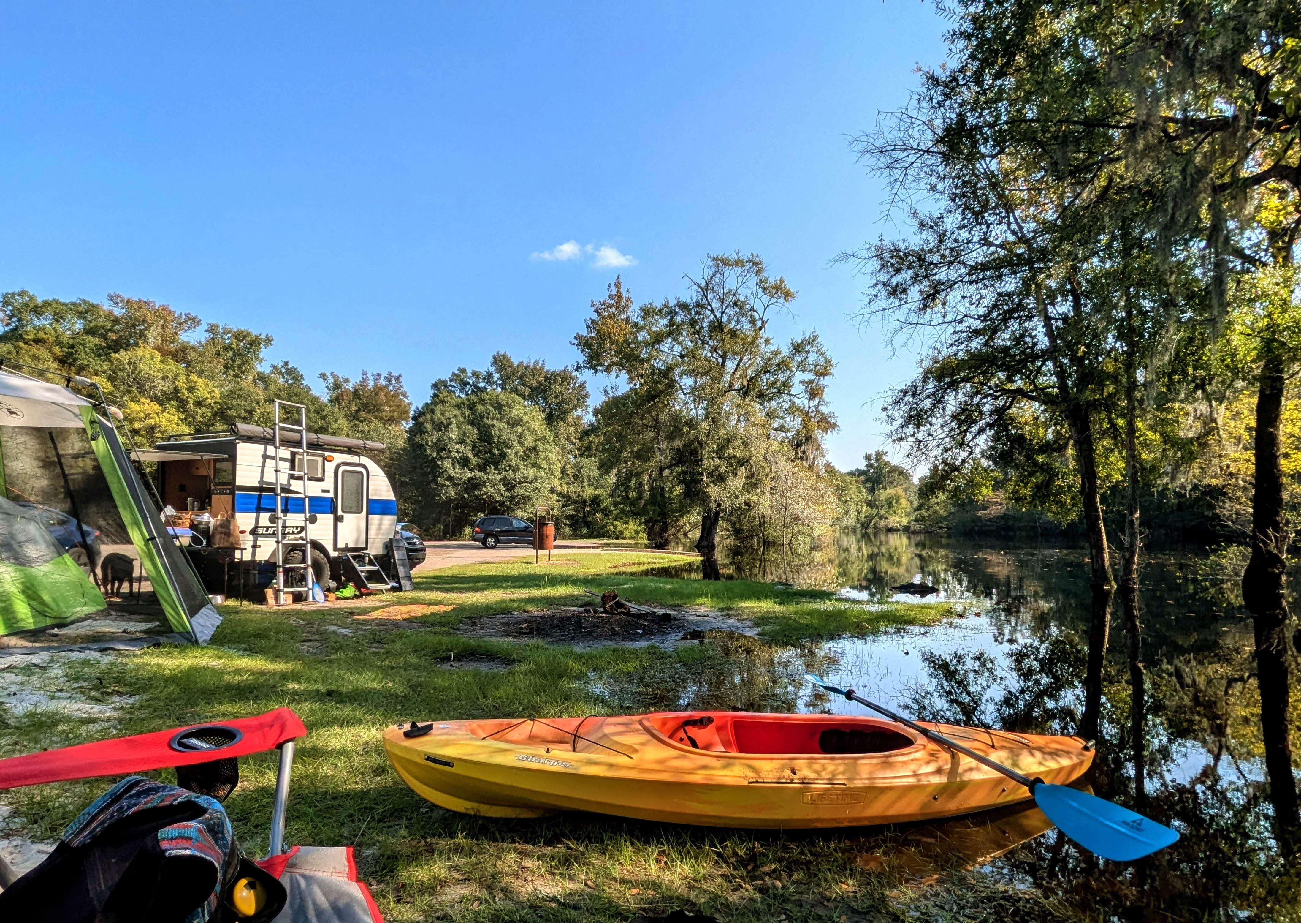 The Longs ..'s photo of camping with pets at Pitts Landing Dispersed near Murrells Inlet, SC