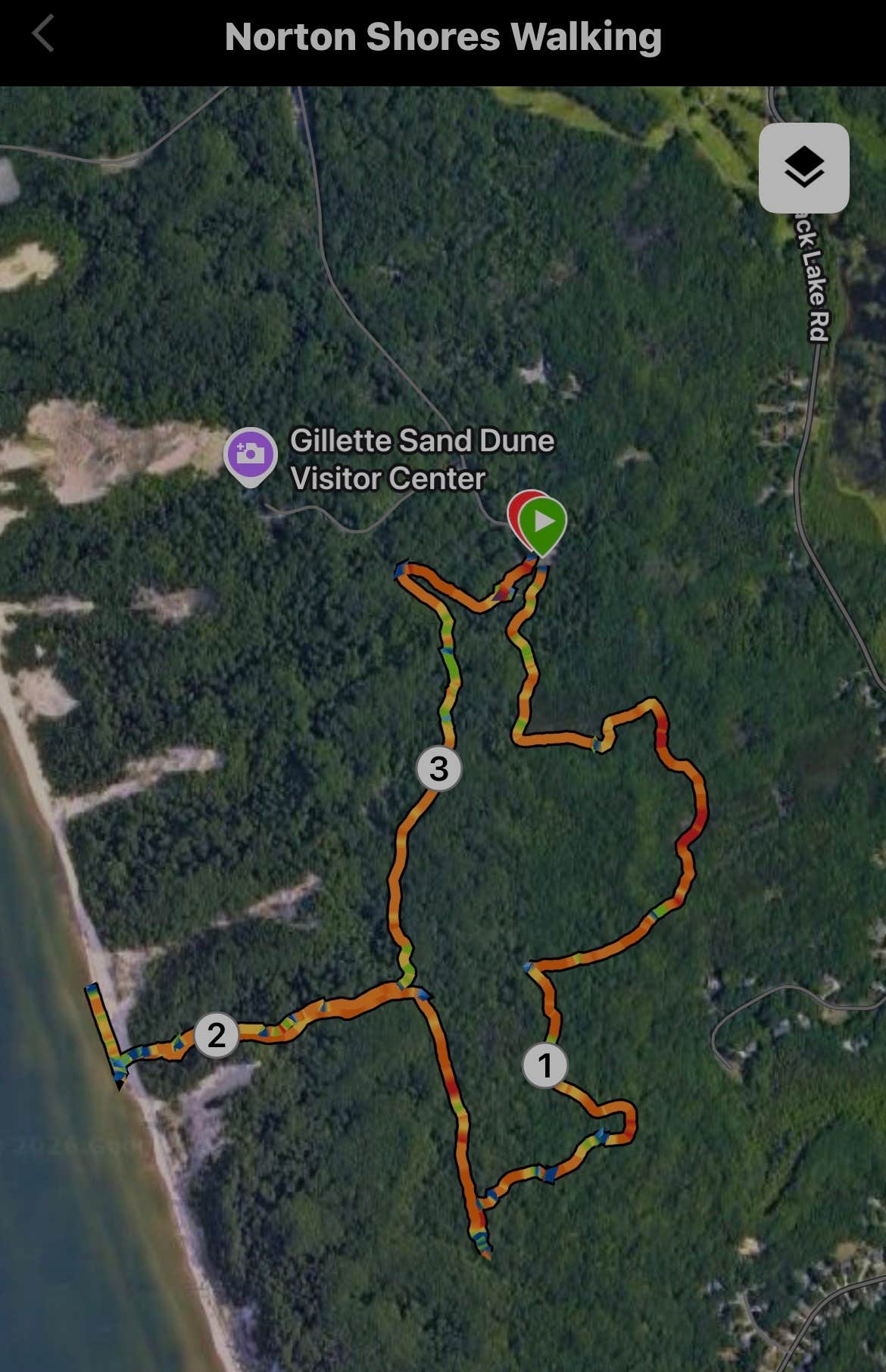 Camper-submitted photo at PJ Hoffmaster State Park near Muskegon, MI