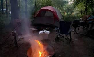 Elaine K.'s photo of tent camping at P.L. Graham Park & Campground (Formerly known as Chicagami Boy Scout Camp) near Port Huron, MI
