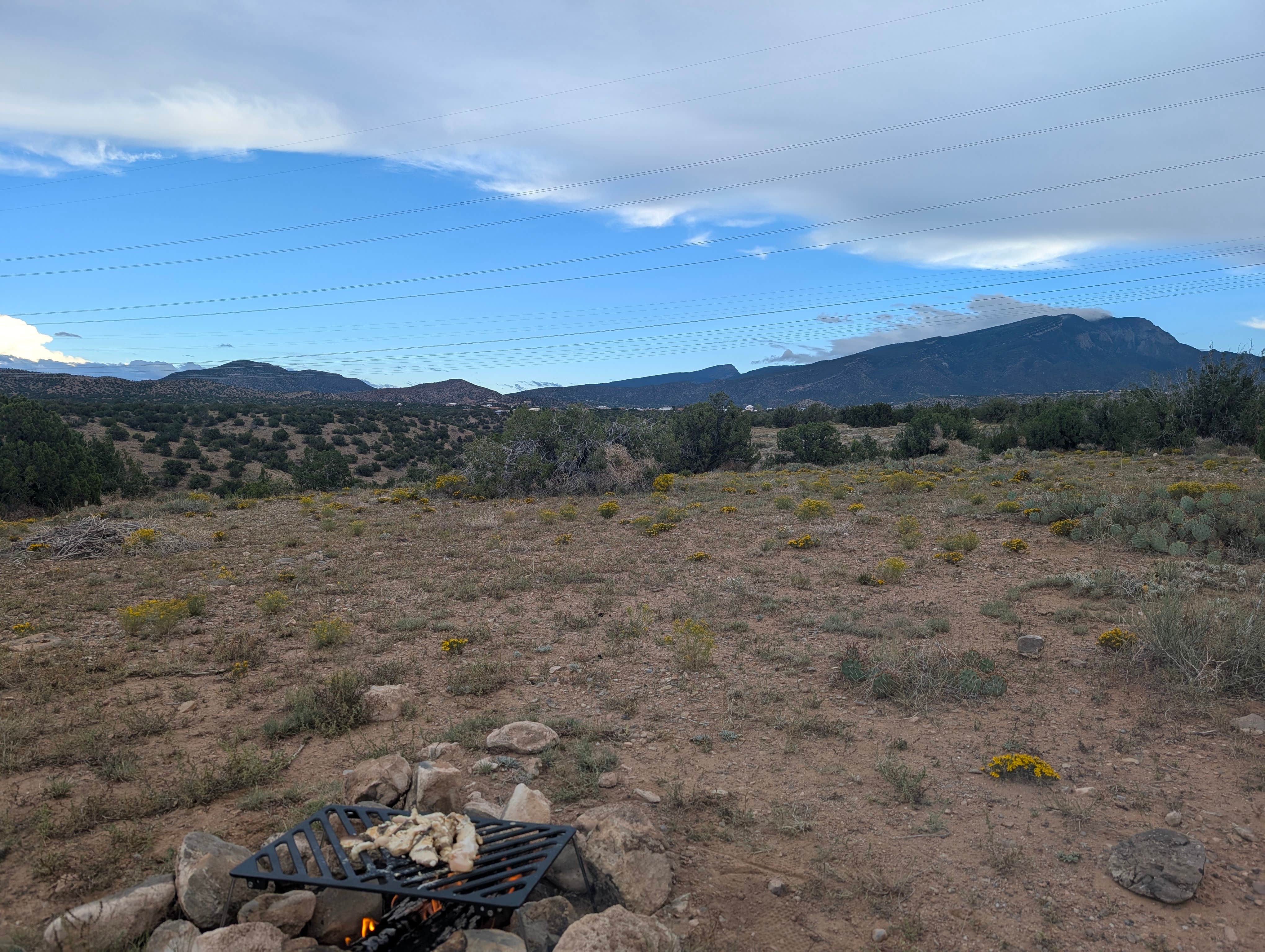 Camper-submitted photo at Placitas BLM near Corrales, NM