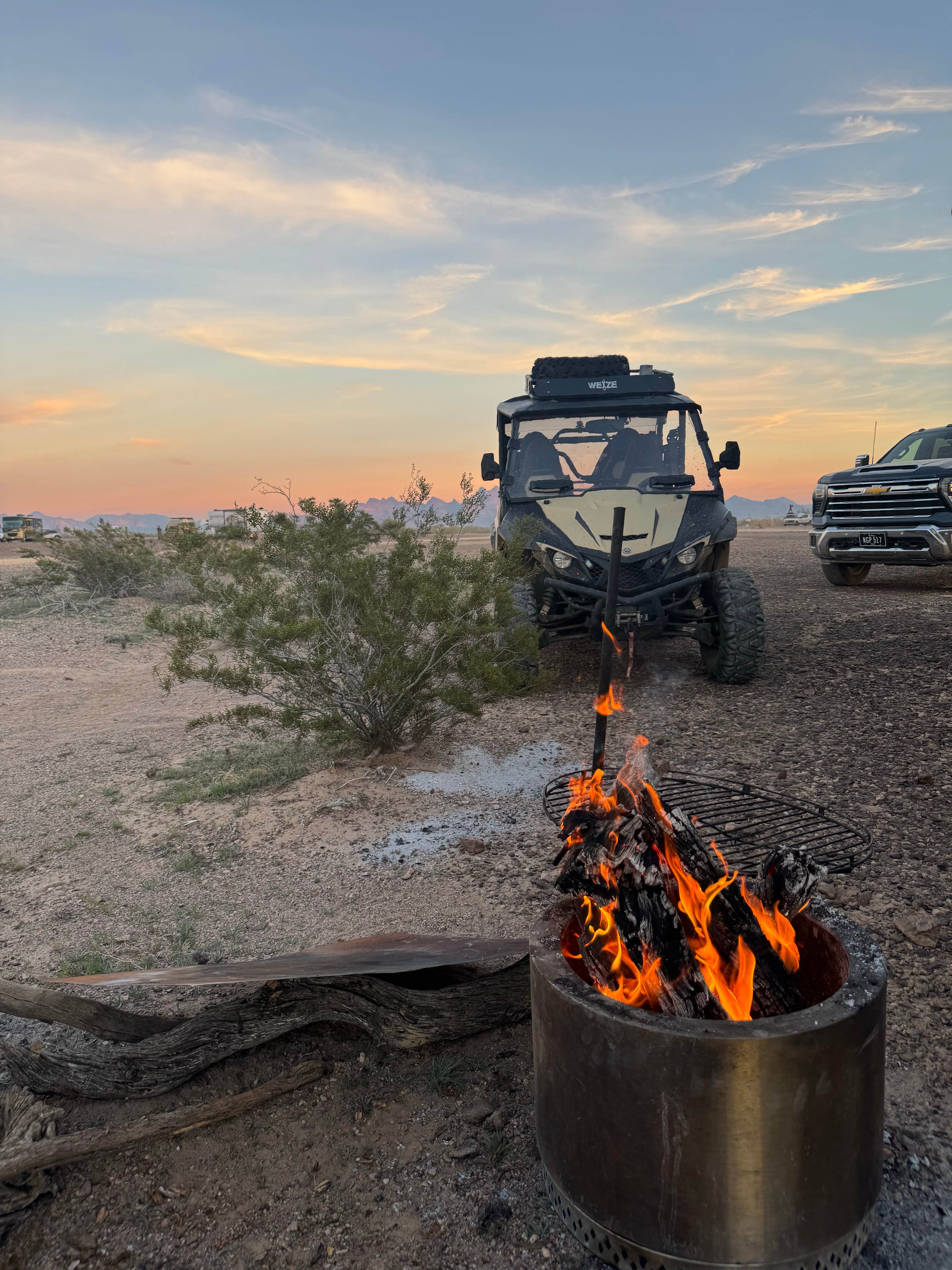 Camper-submitted photo at Plamosa BLM Dispersed Camping Area near Quartzsite, AZ