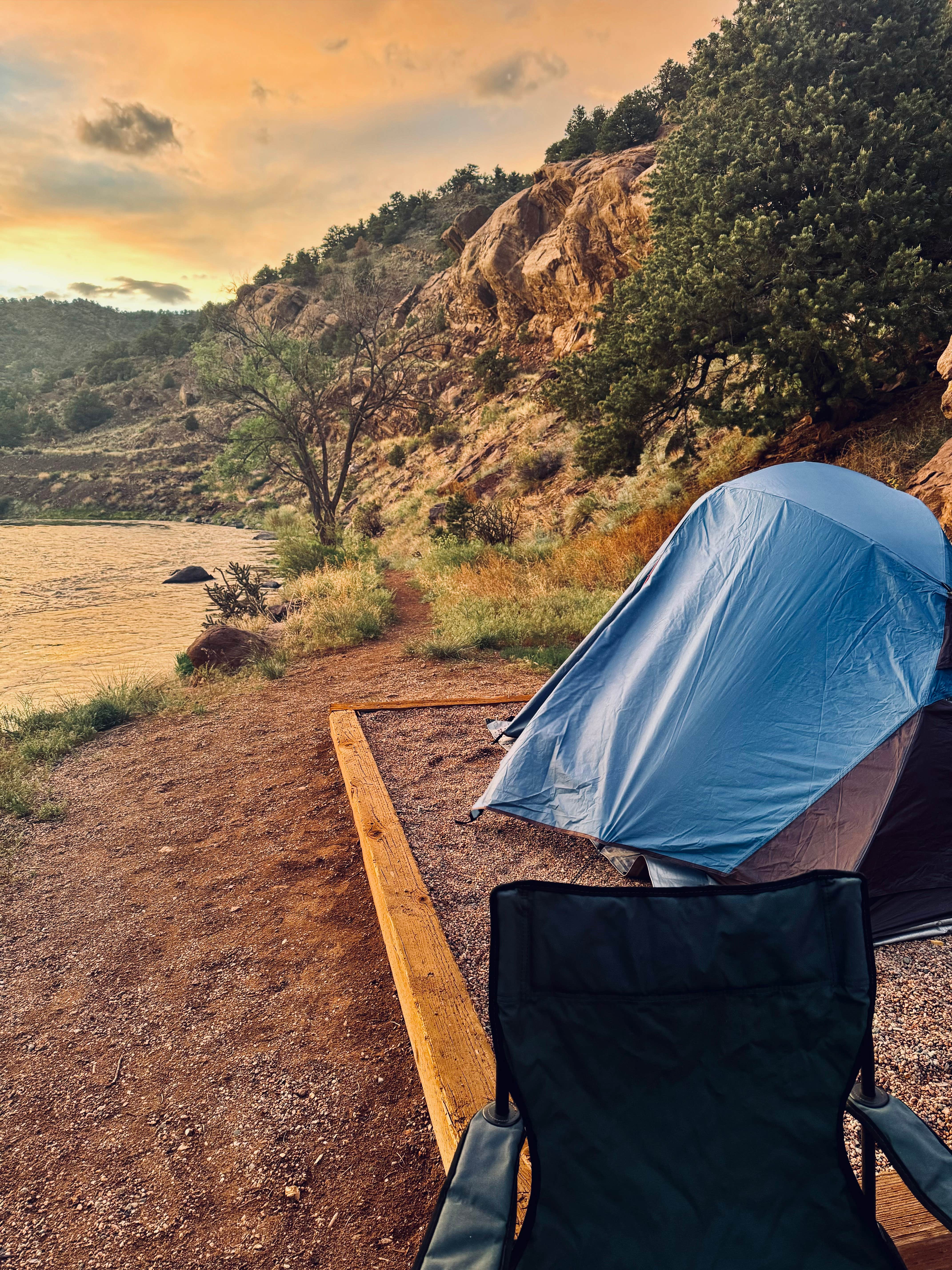 Camper-submitted photo at Point Barr Campground — Arkansas Headwaters Recreation Area near Coaldale, CO