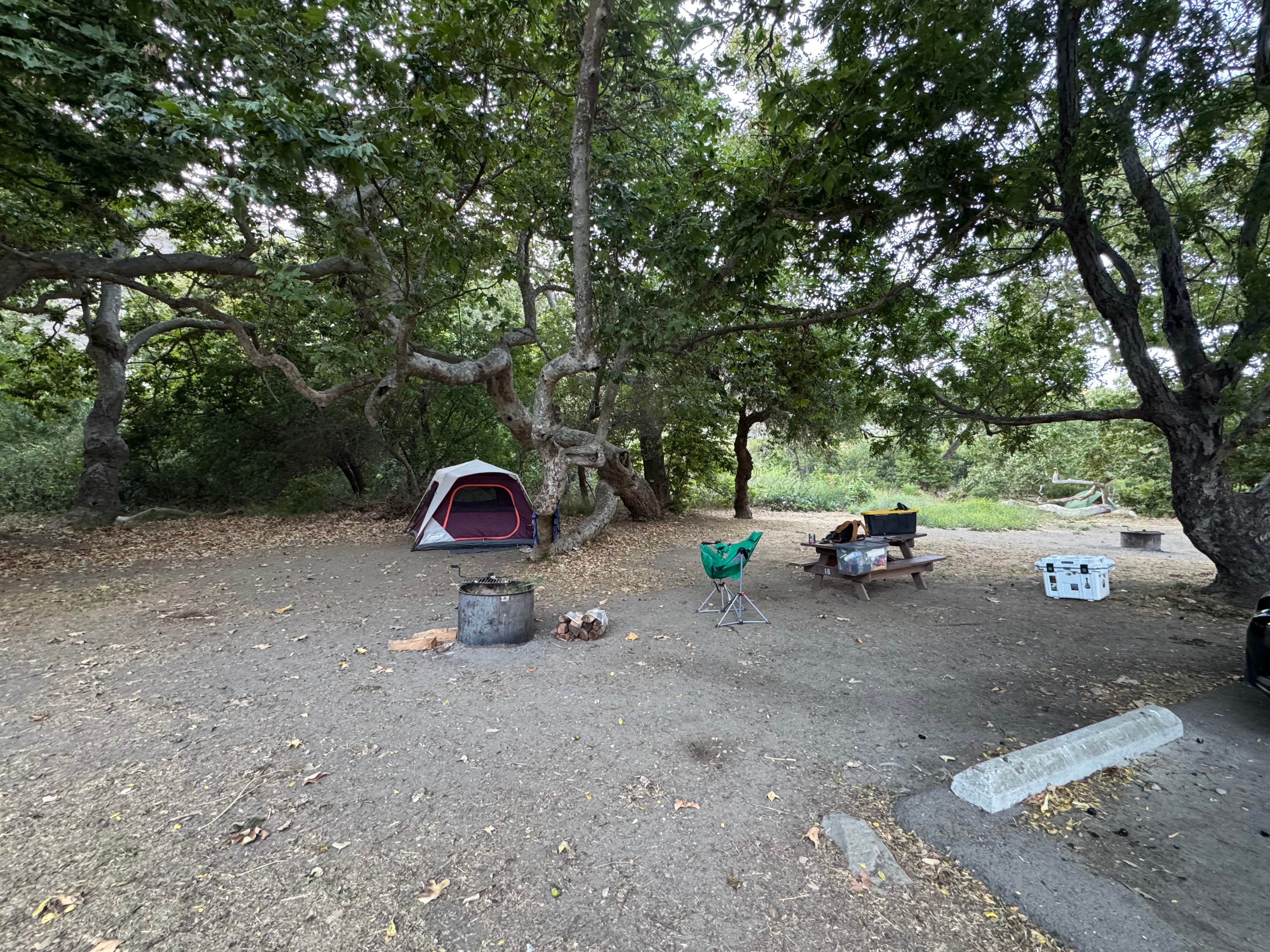 Andre V.'s photo at Sycamore Canyon Campground — Point Mugu State Park near Santa Monica Mountains National Recreation Area