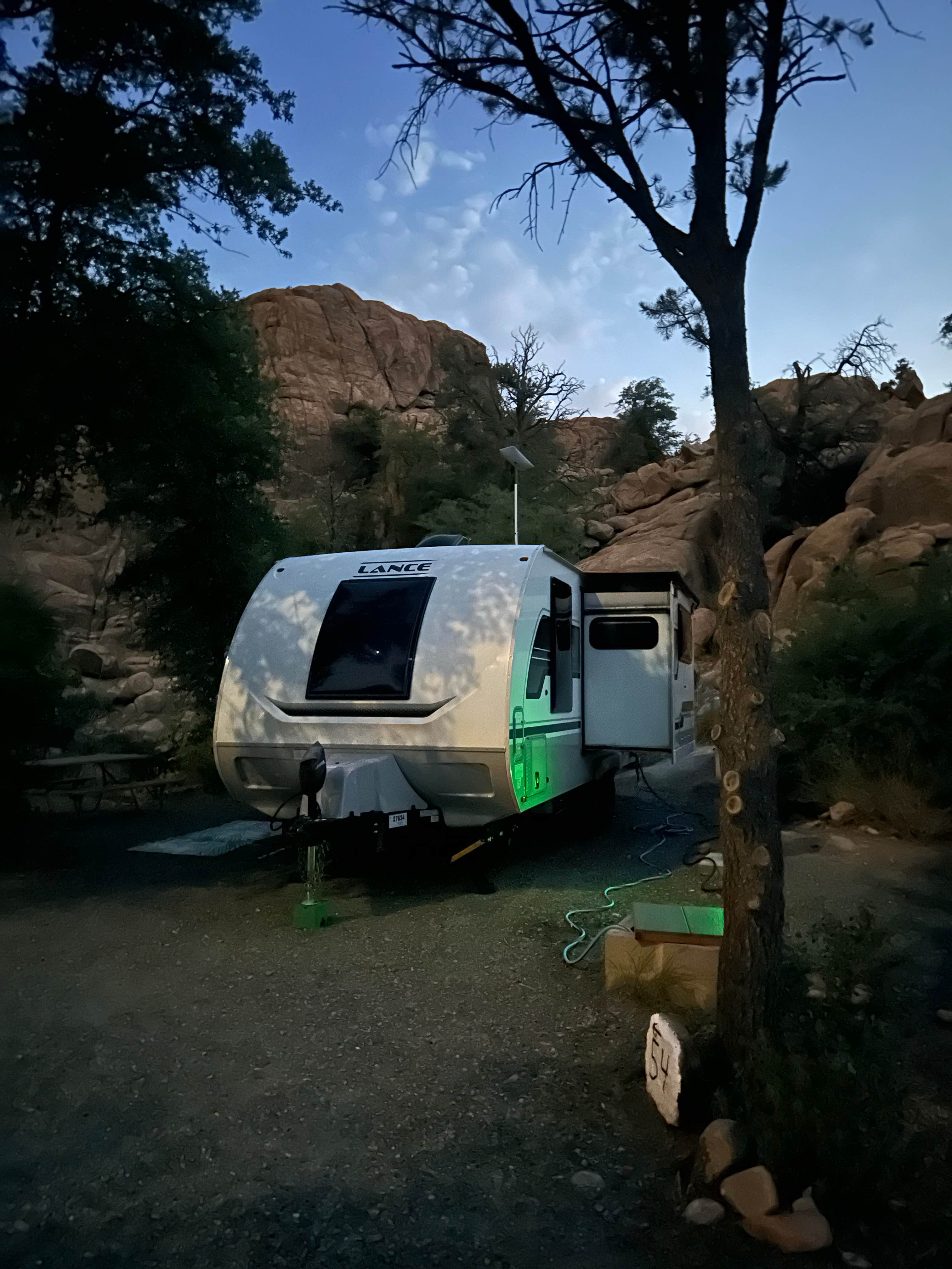 peter S.'s photo of rv camping at Point of Rocks RV Campground near Prescott Valley, AZ