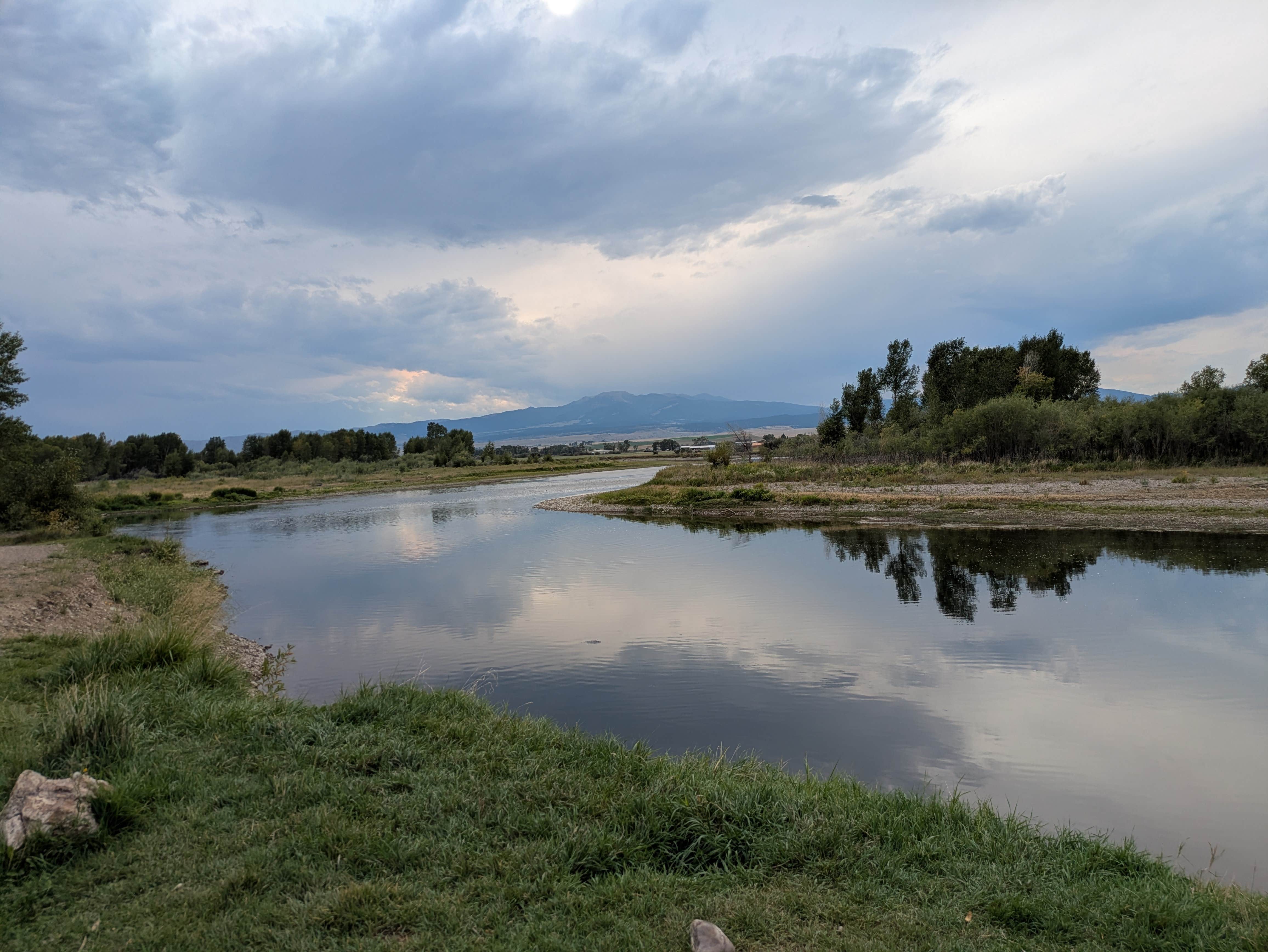 Camper-submitted photo at Point of Rocks Jefferson River Campsite near Butte, MT