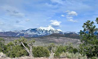 Camping near Kens Lake Group Sites: Pole Canyon Road Dispersed Camping, La Sal, Utah