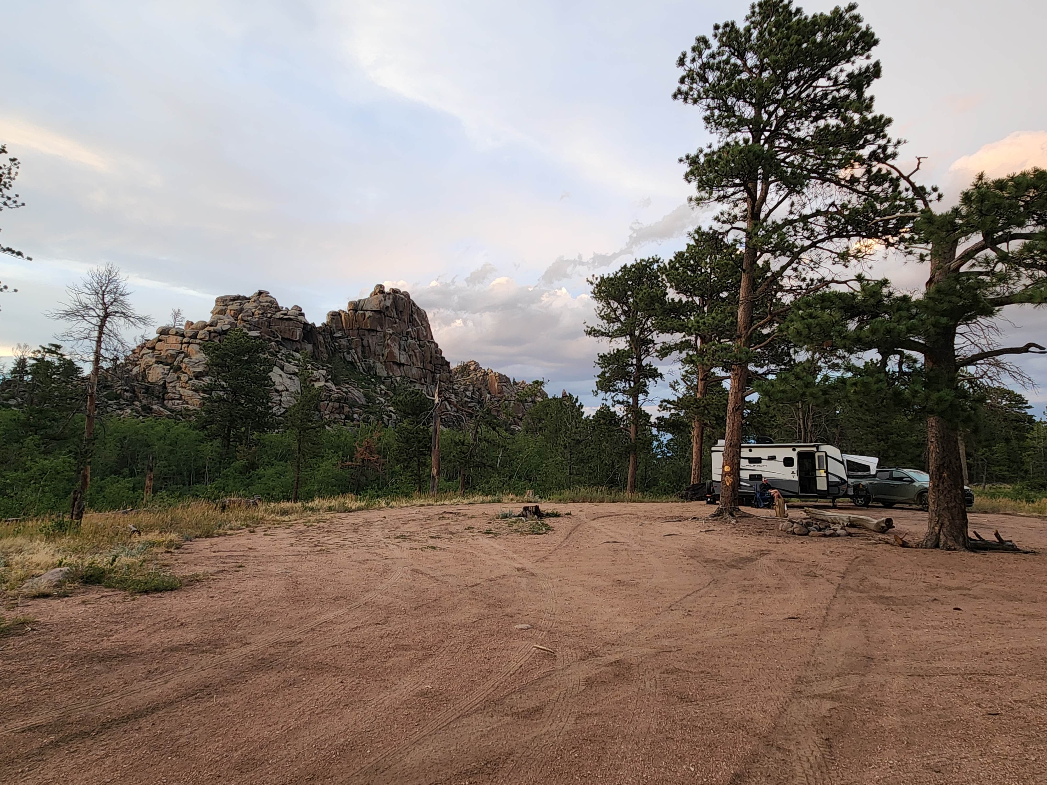 Camper-submitted photo at Pole Mountain Area- Dispersed Campsite, Medicine Bow NF near Laramie, WY