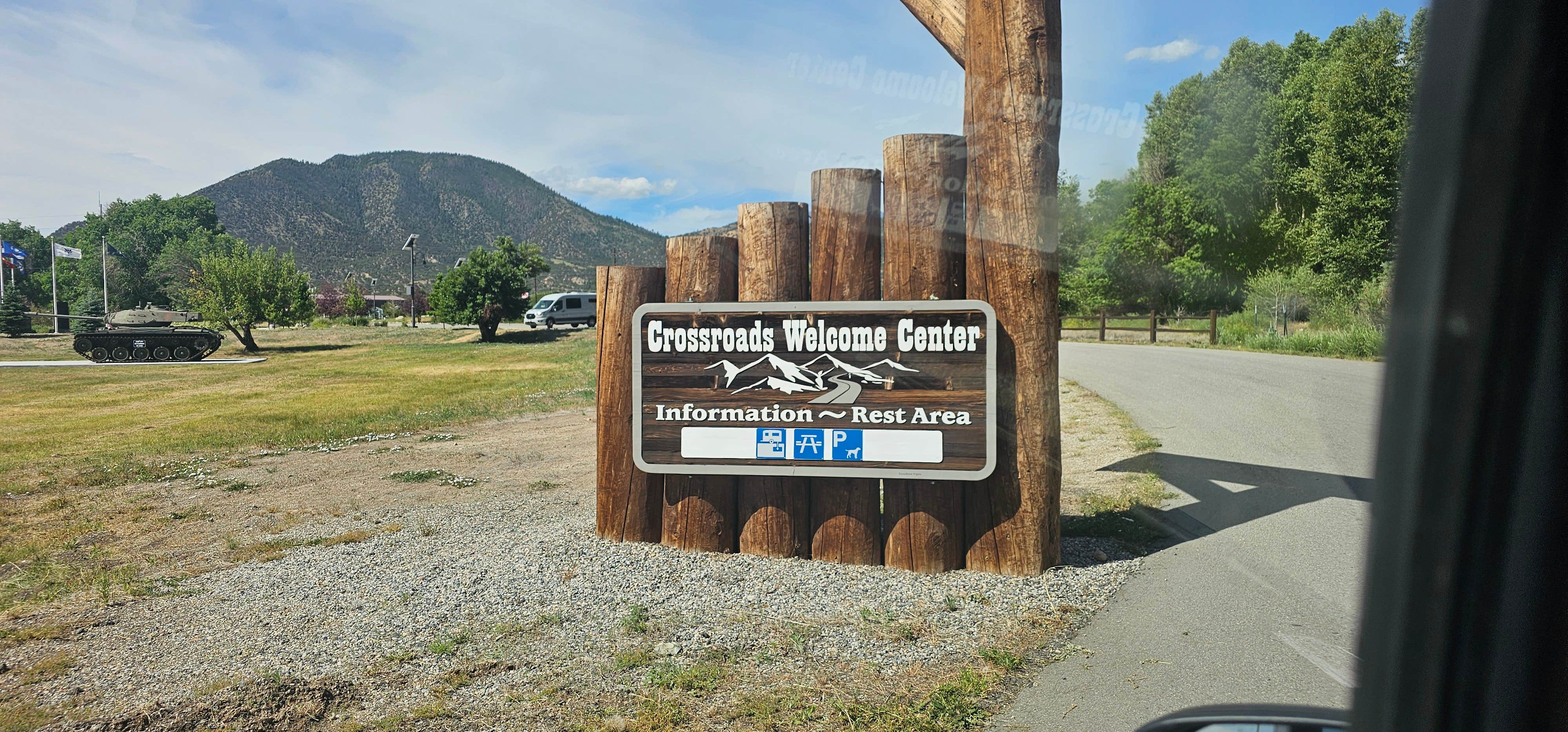 Camper submitted image from Poncha Springs Visitor Center Hwy 285 & 50 - 2