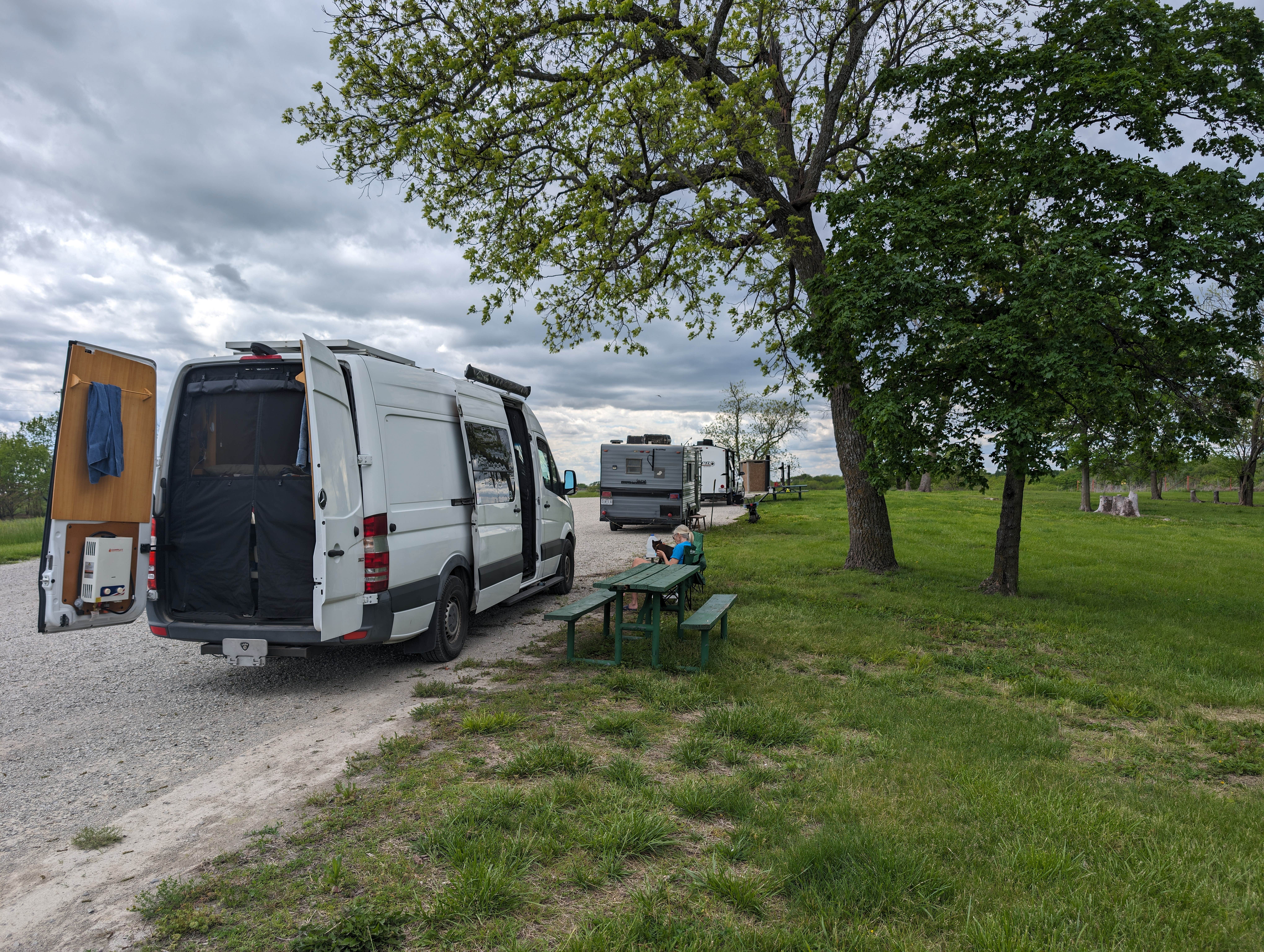 David L.'s photo of rv camping at Pony Express Lake Conservation Area near Cameron, MO