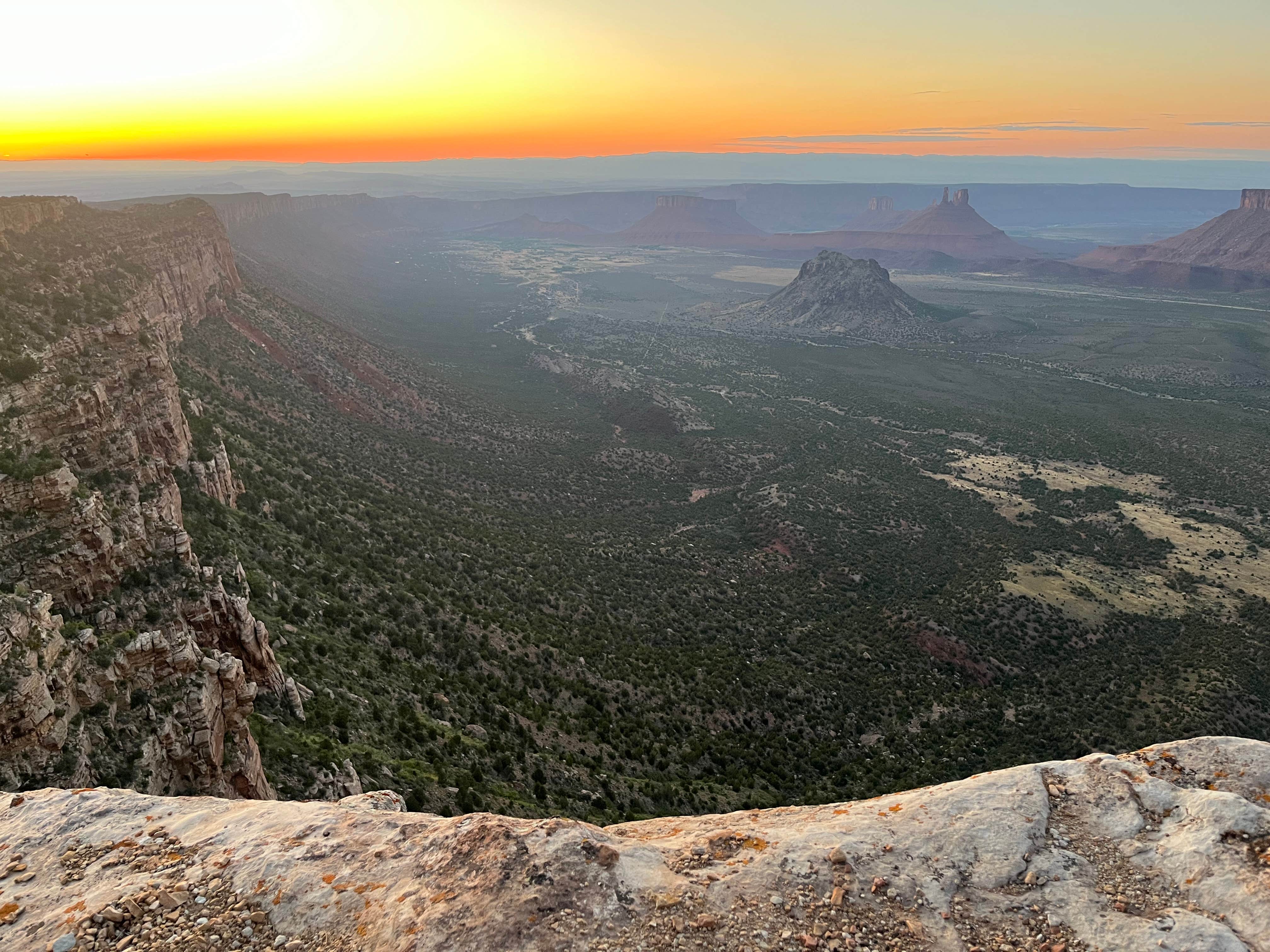 Logan C.'s photo of a dispersed camping area at Porcupine rim campground near Moab, UT
