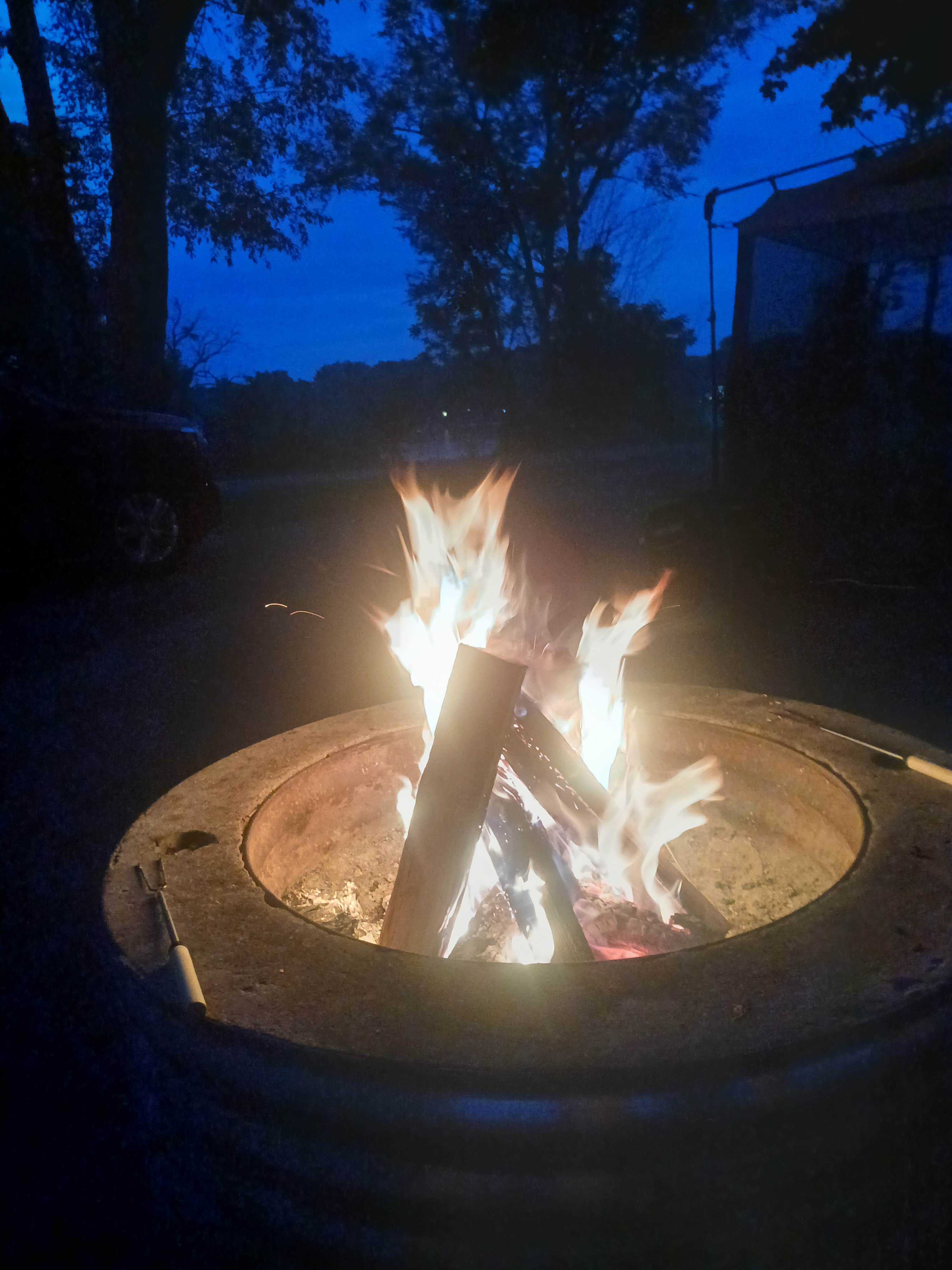 Camper-submitted photo at Waterloo Portage Lake Modern — Waterloo Recreation Area near Pleasant Lake, MI