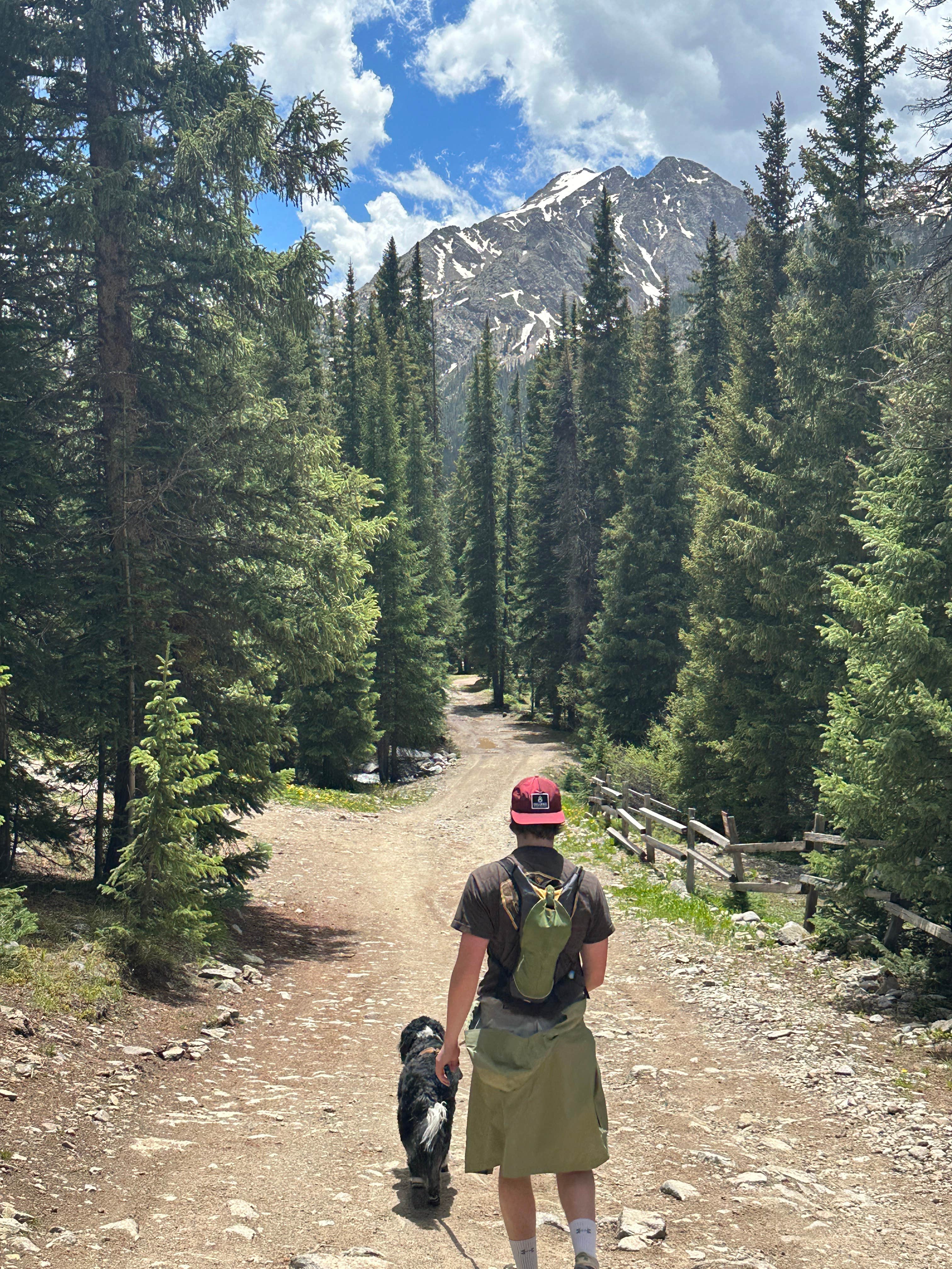 Allison G.'s photo of camping with pets at Portal Campground near Meredith, CO