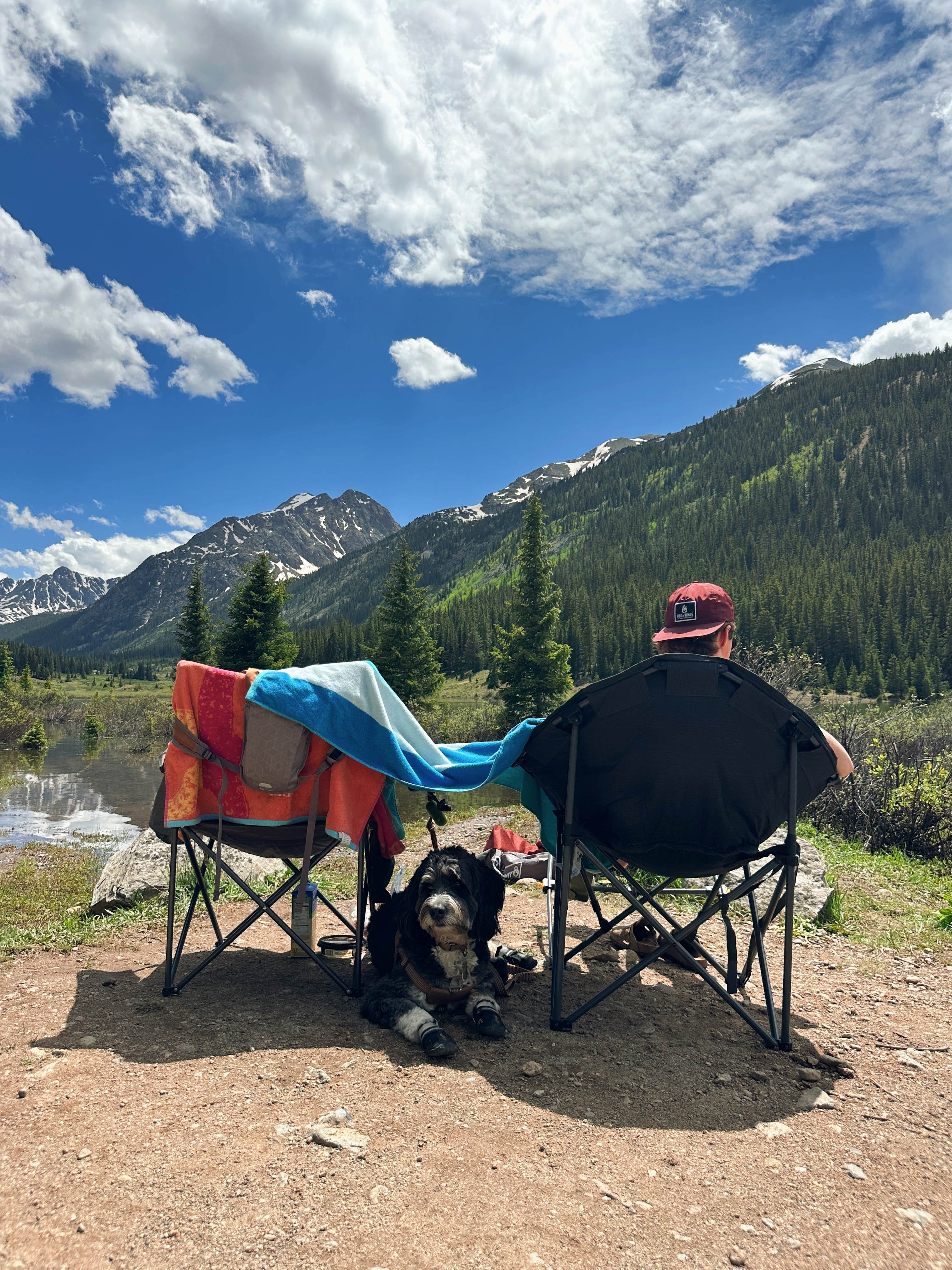 Allison G.'s photo of tent camping at Portal Campground near Gypsum, CO