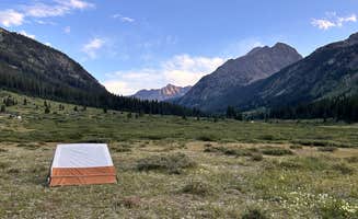 Allison C.'s photo of tent camping at Portal Campground near Crested Butte, CO