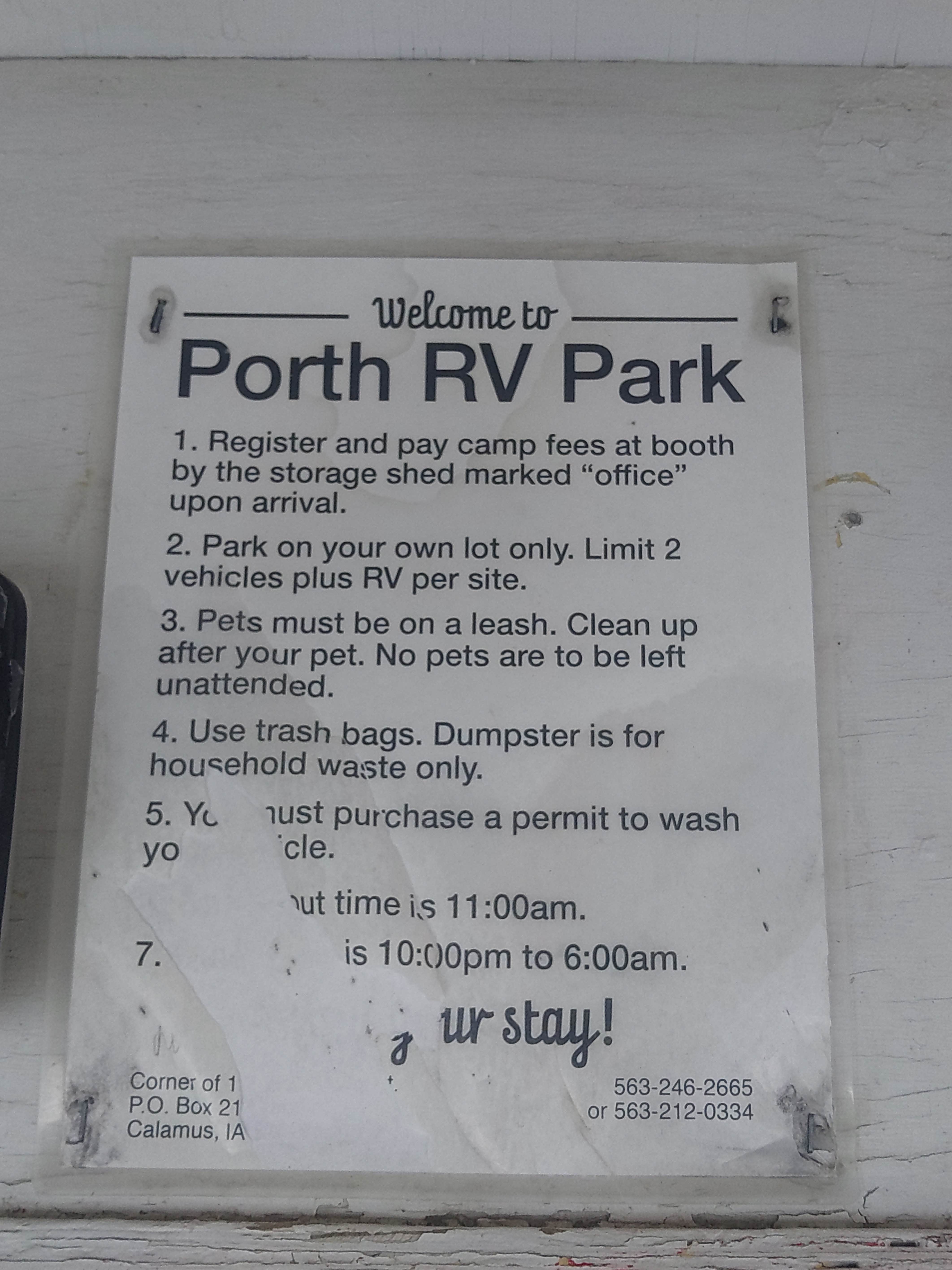 Camper submitted image from Porth RV Park - 5
