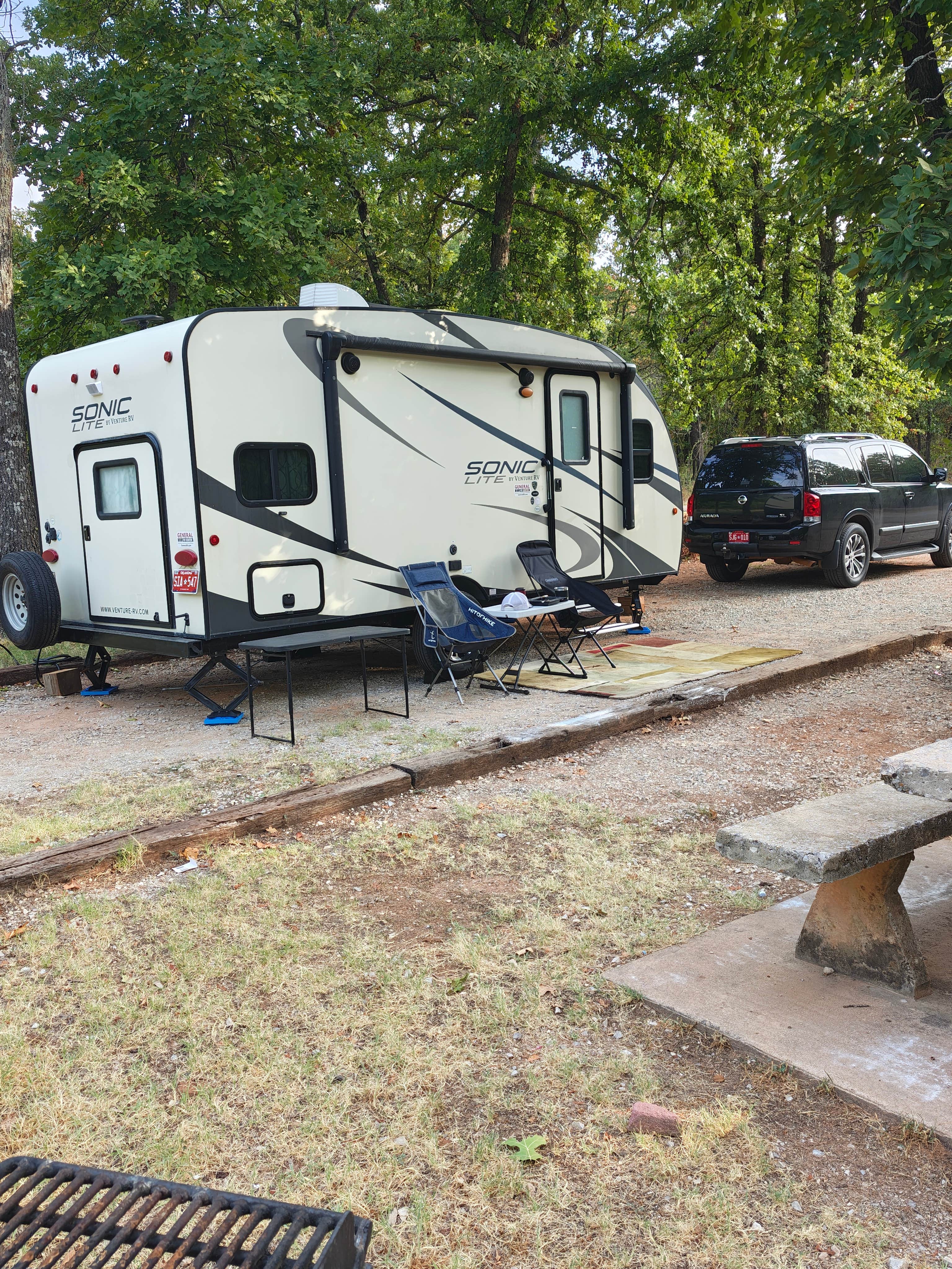 Robert V.'s photo of rv camping at Post Oak 2 — Lake Thunderbird State Park near Noble, OK