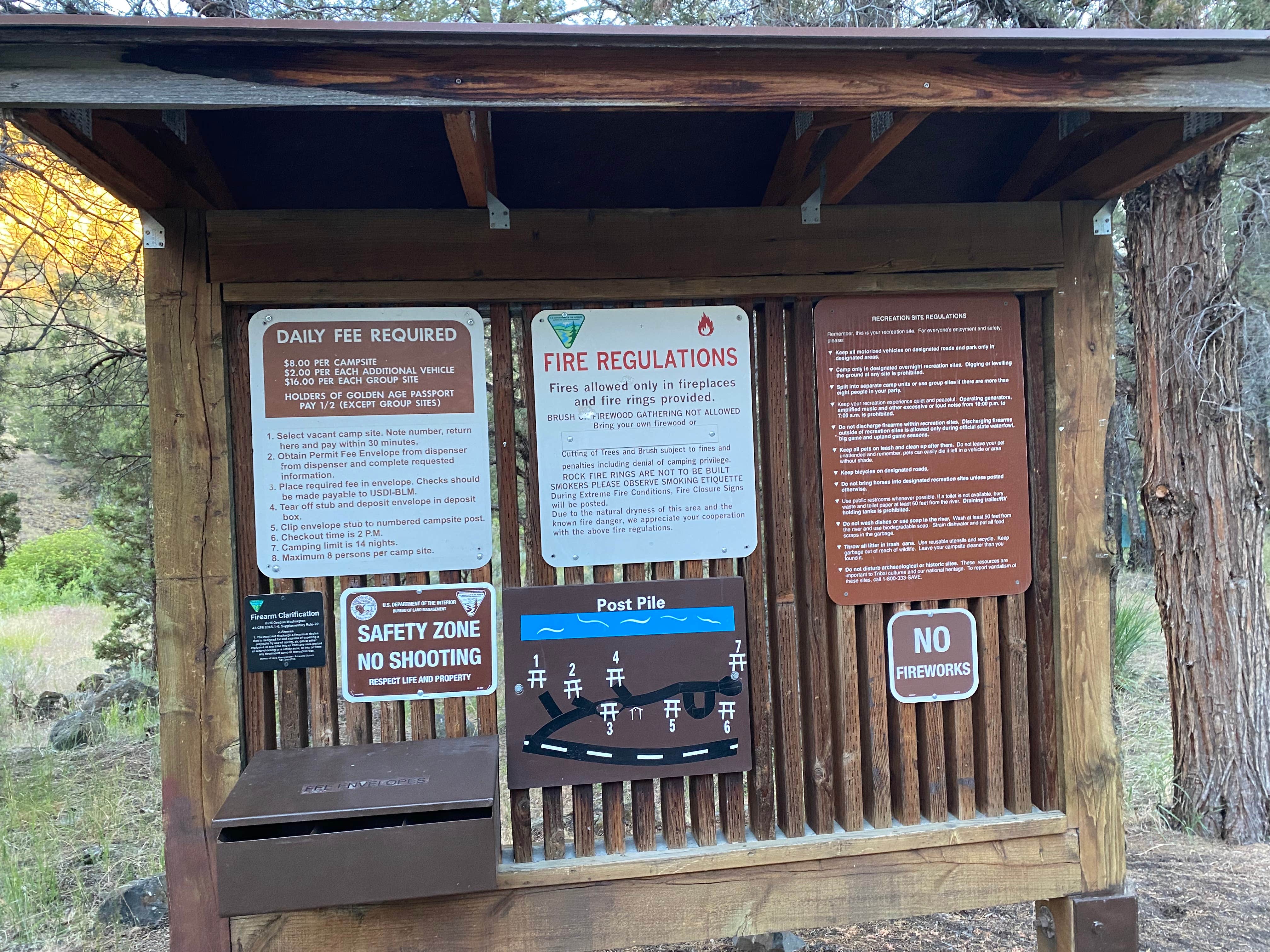 Camper-submitted photo at Post Pile Campground near Powell Butte, OR