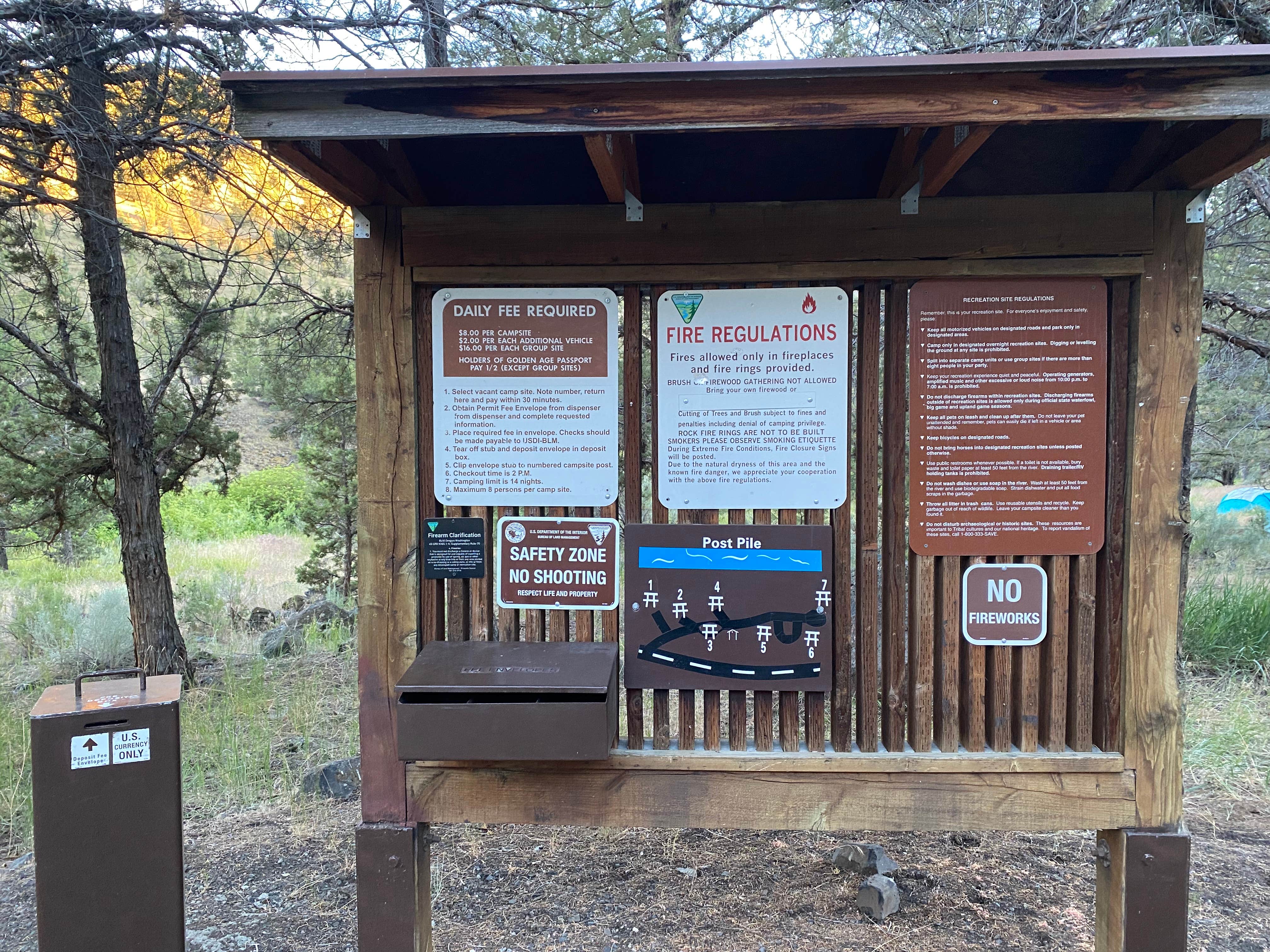 Camper-submitted photo at Post Pile Campground near Powell Butte, OR