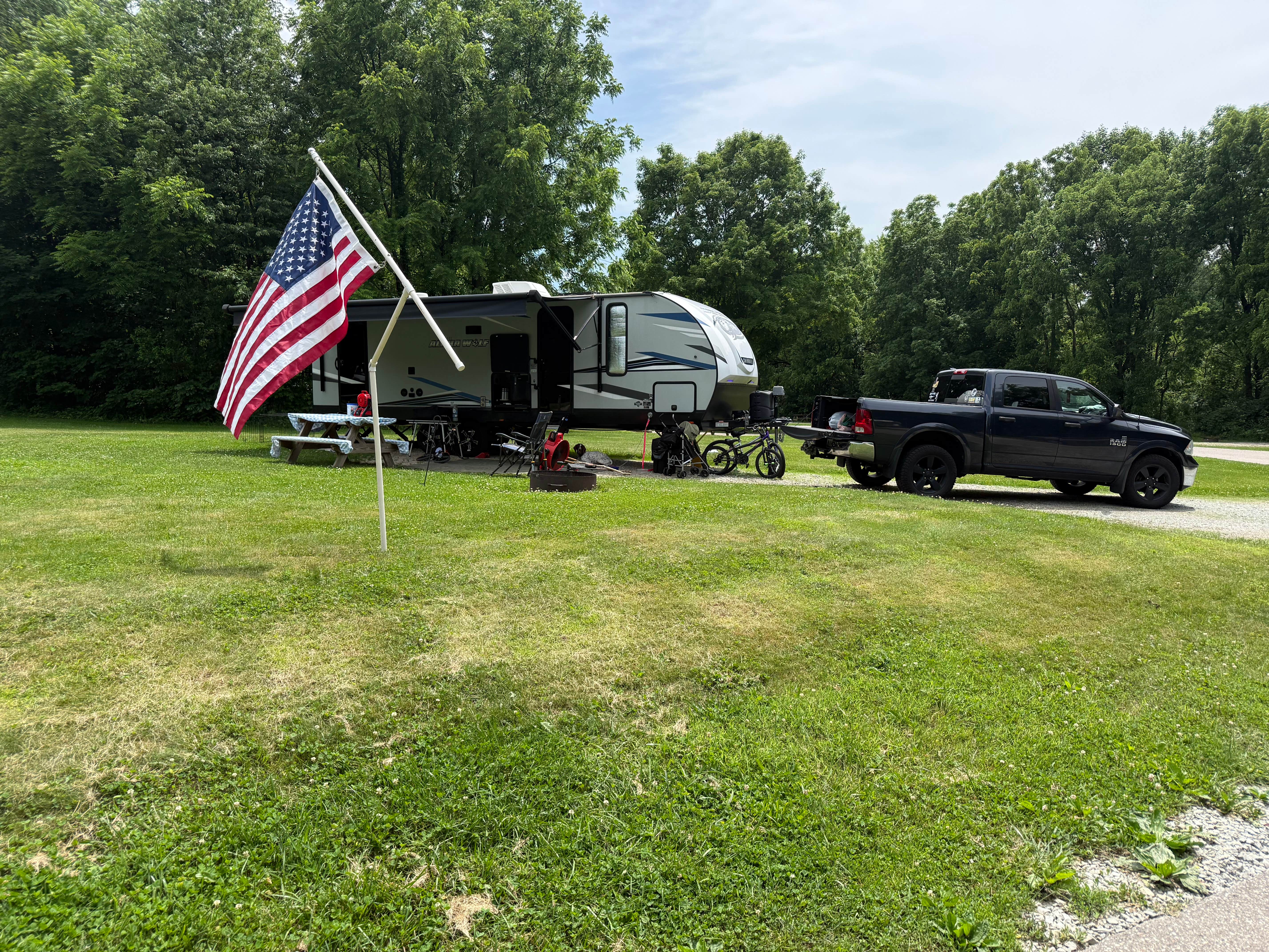 Scott B.'s photo at Potato Creek State Park Campground near La Porte, IN