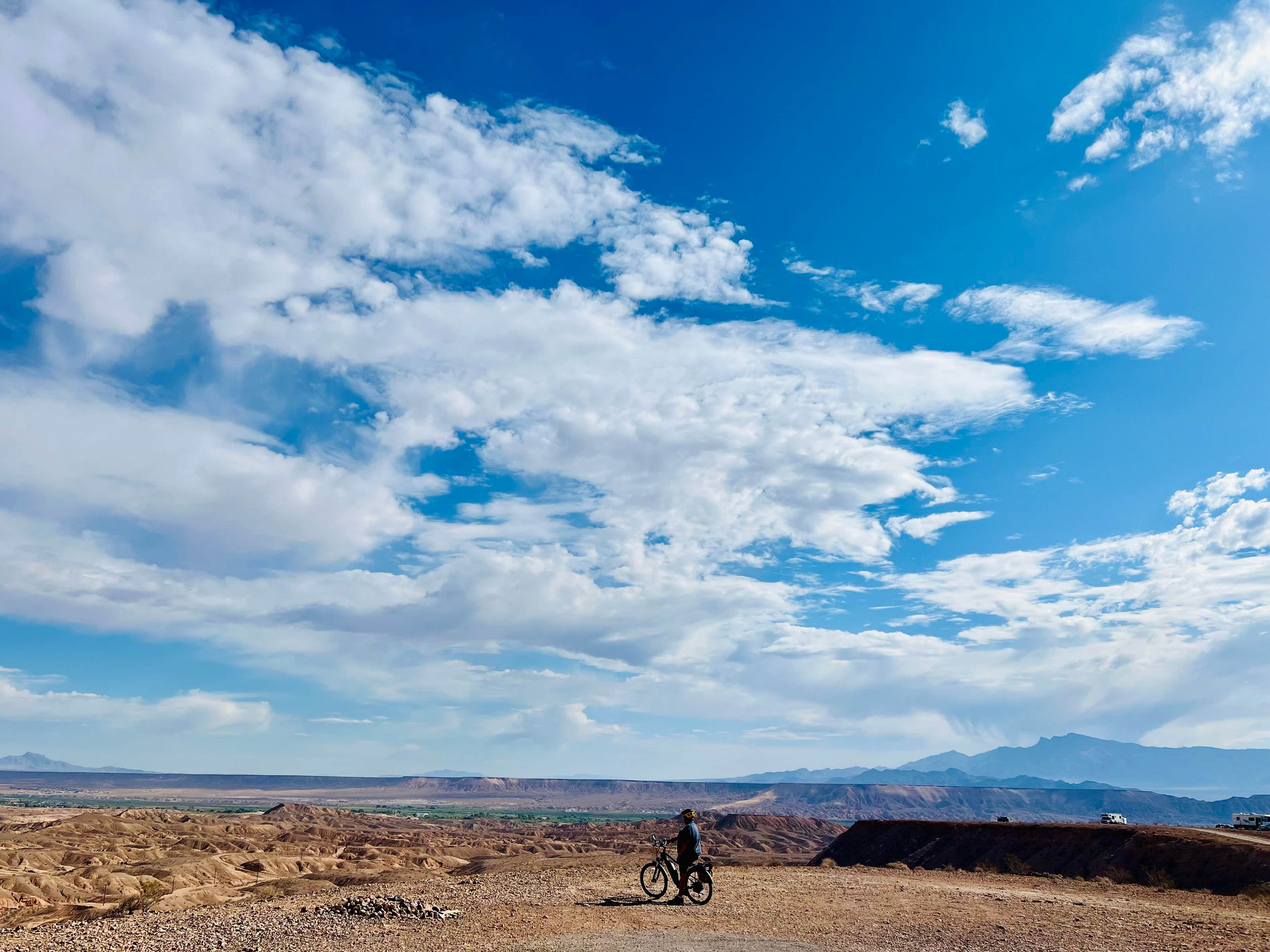 Jayne N.'s photo of a dispersed camping area at Snowbird Mesa near Meadview, AZ