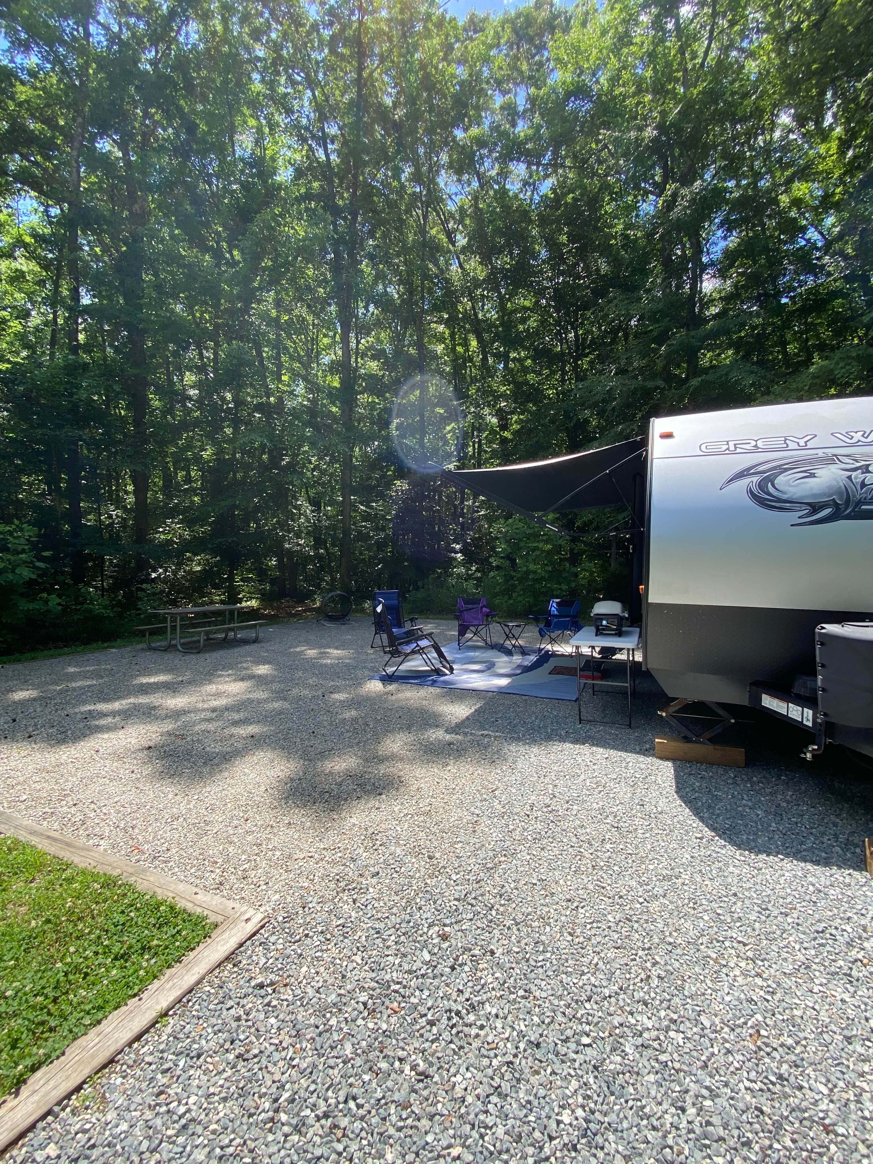 Jennifer  K.'s photo of rv camping at Powhatan State Park Campground near Broad Run, VA