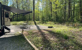 Jim L.'s photo of camping with pets at Powhatan State Park Campground near Ruther Glen, VA