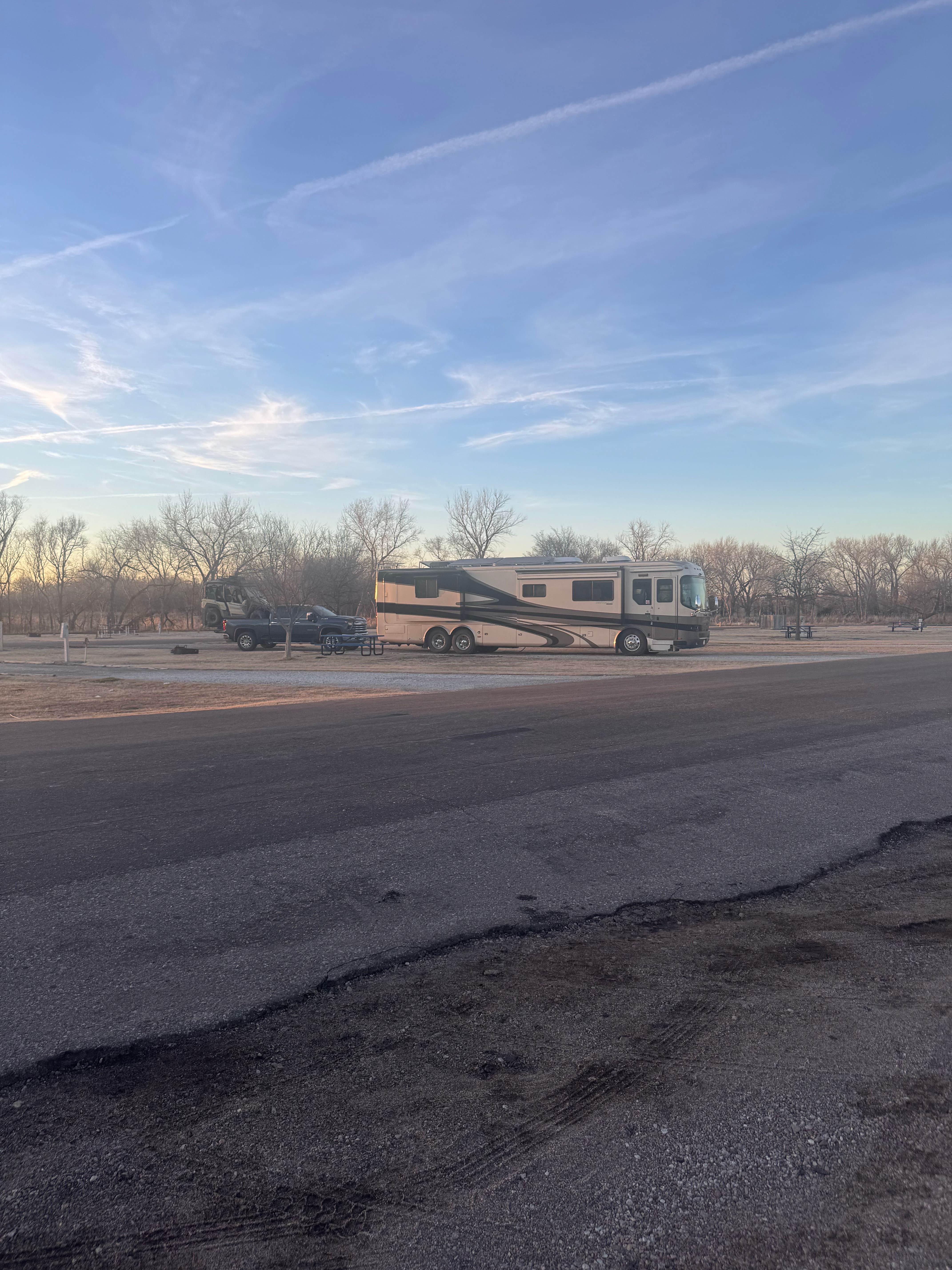 Camper-submitted photo at Pratt County Veterans Memorial Park near Pratt, KS