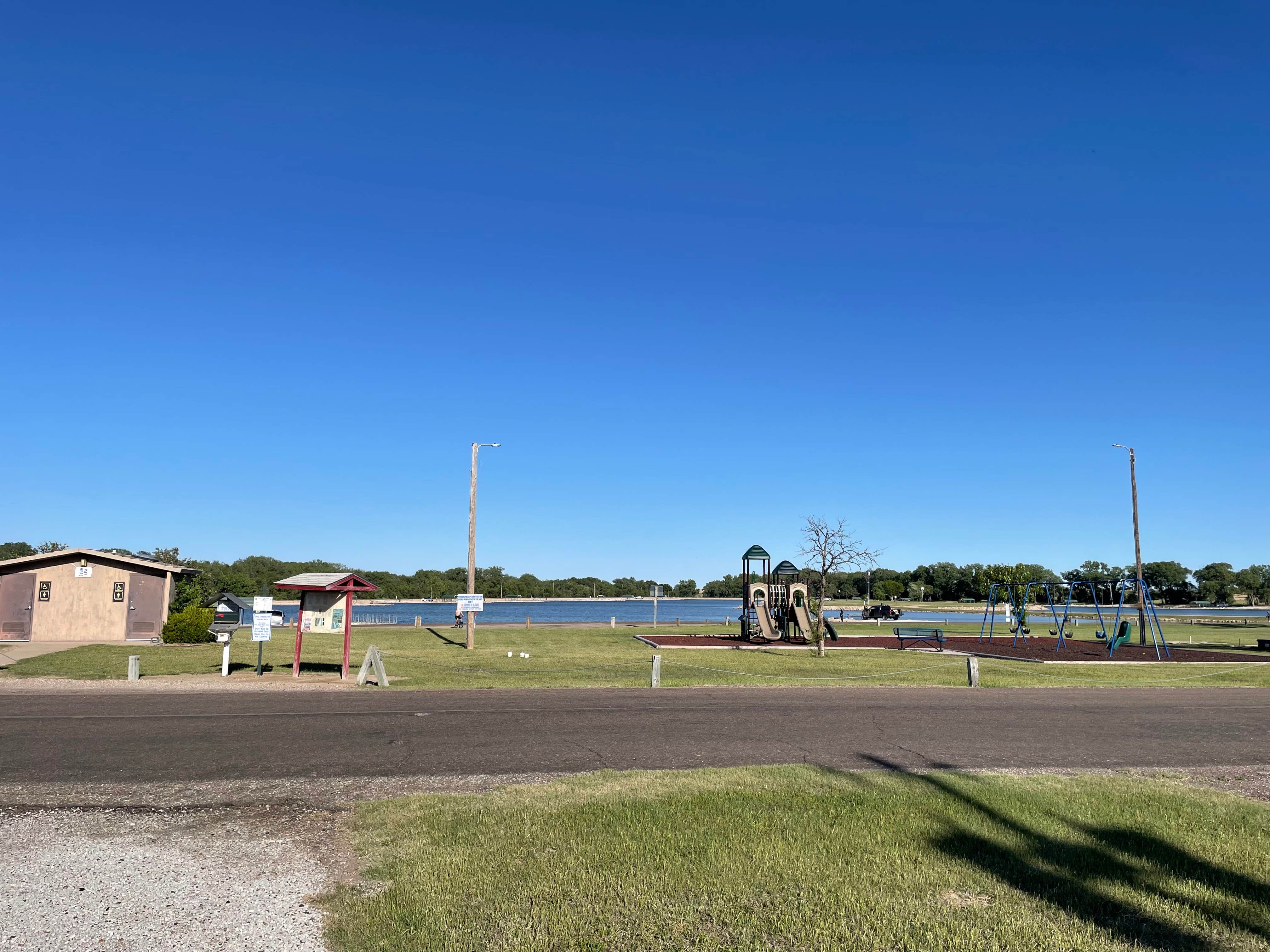 Camper-submitted photo at Pratt County Veterans Memorial Park near Medicine Lodge, KS