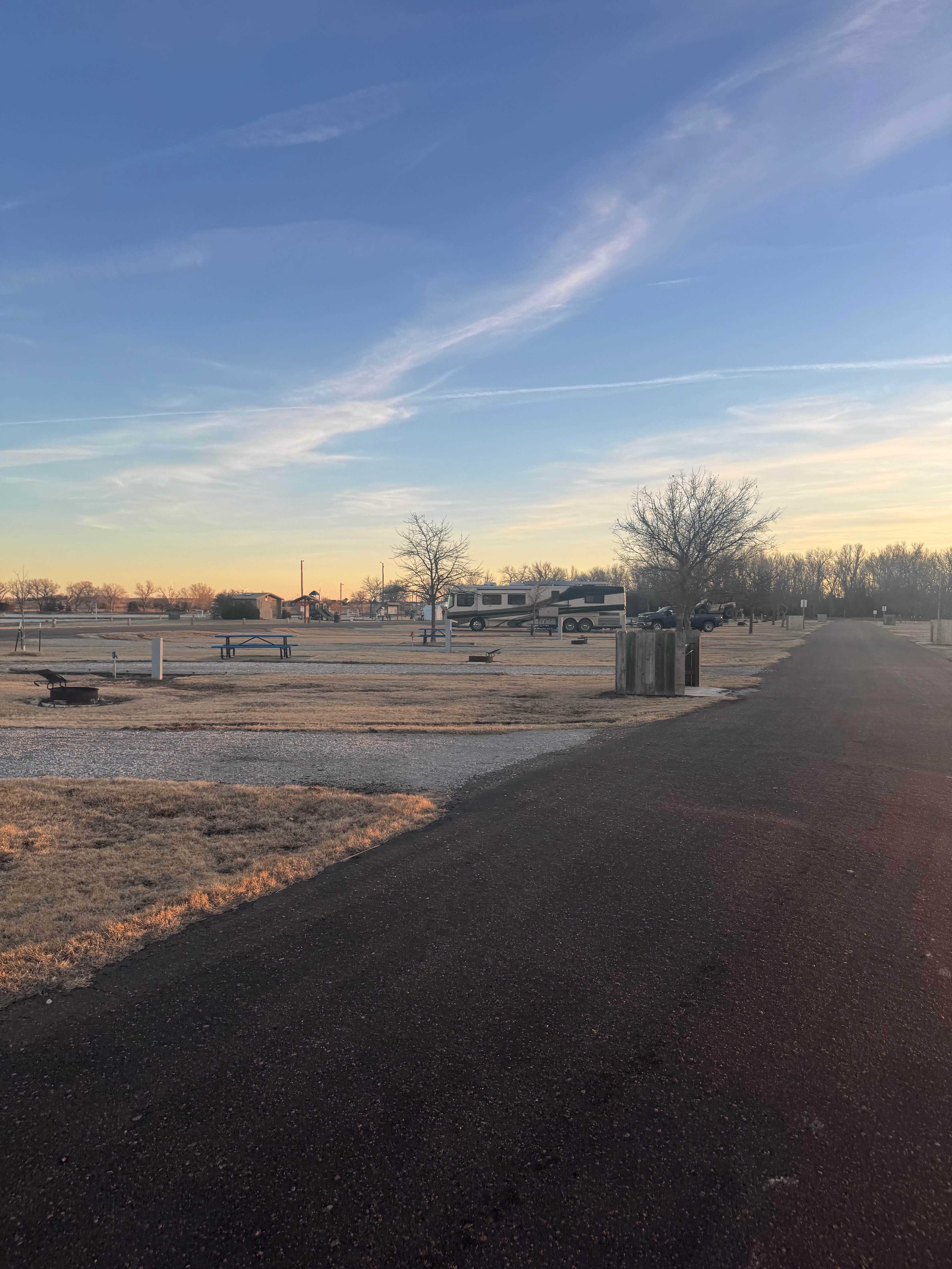 Camper-submitted photo at Pratt County Veterans Memorial Park near Pratt, KS