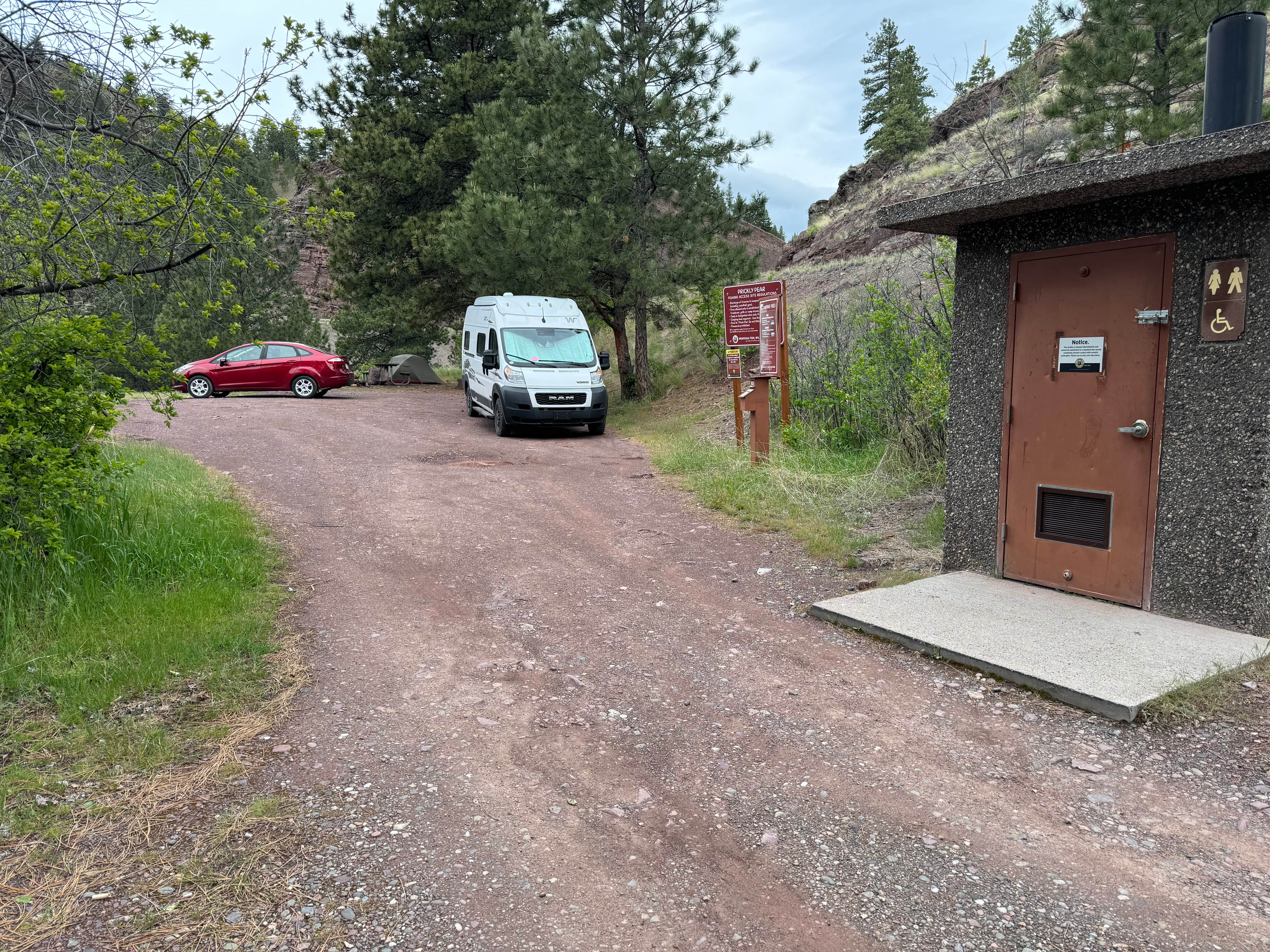 Camper-submitted photo at Prickly Pear Fishing Access Site near Wolf Creek, MT