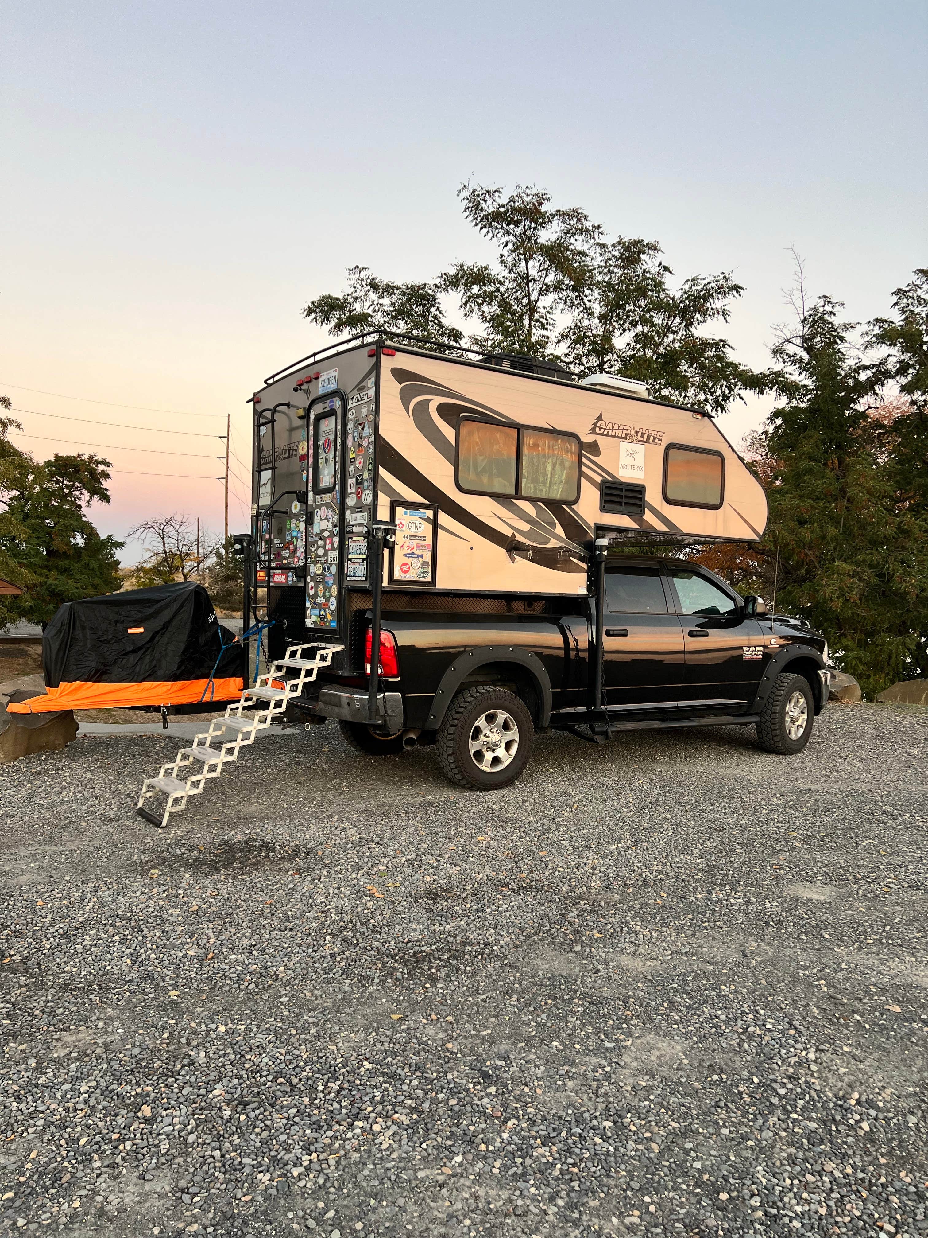 Petey C.'s photo of tent camping at Priest Hole Recreation Area near Kimberly, OR
