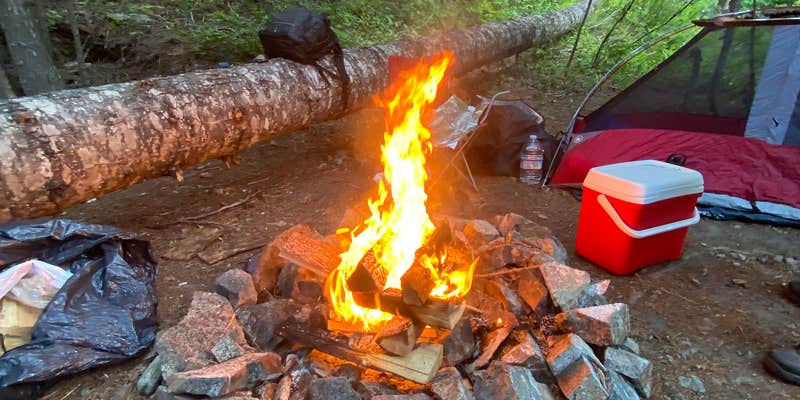 Camper submitted image from priest lake dispersed camping