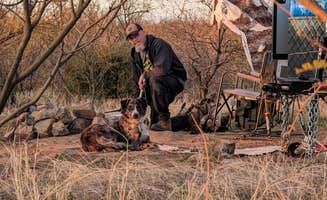 joel G.'s photo of camping with pets at Proctor Rd. Dispersed by Madera Canyon near Patagonia, AZ