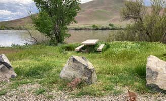 Julianne N.'s photo of camping with pets at Oasis Recreation Site near Adrian, OR