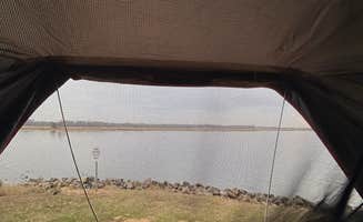 Trey I.'s photo of a dispersed camping area at Public Ramp 1 Titus County Freshwater Supply District near Bagwell, TX