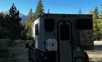 Amy K.'s photo of rv camping at Pull off with fire ring - Dispersed Site near Silver Plume, CO