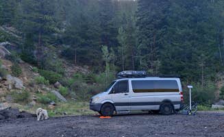 Scott S.'s photo of camping with pets at Pull off with fire ring - Dispersed Site near Georgetown, CO