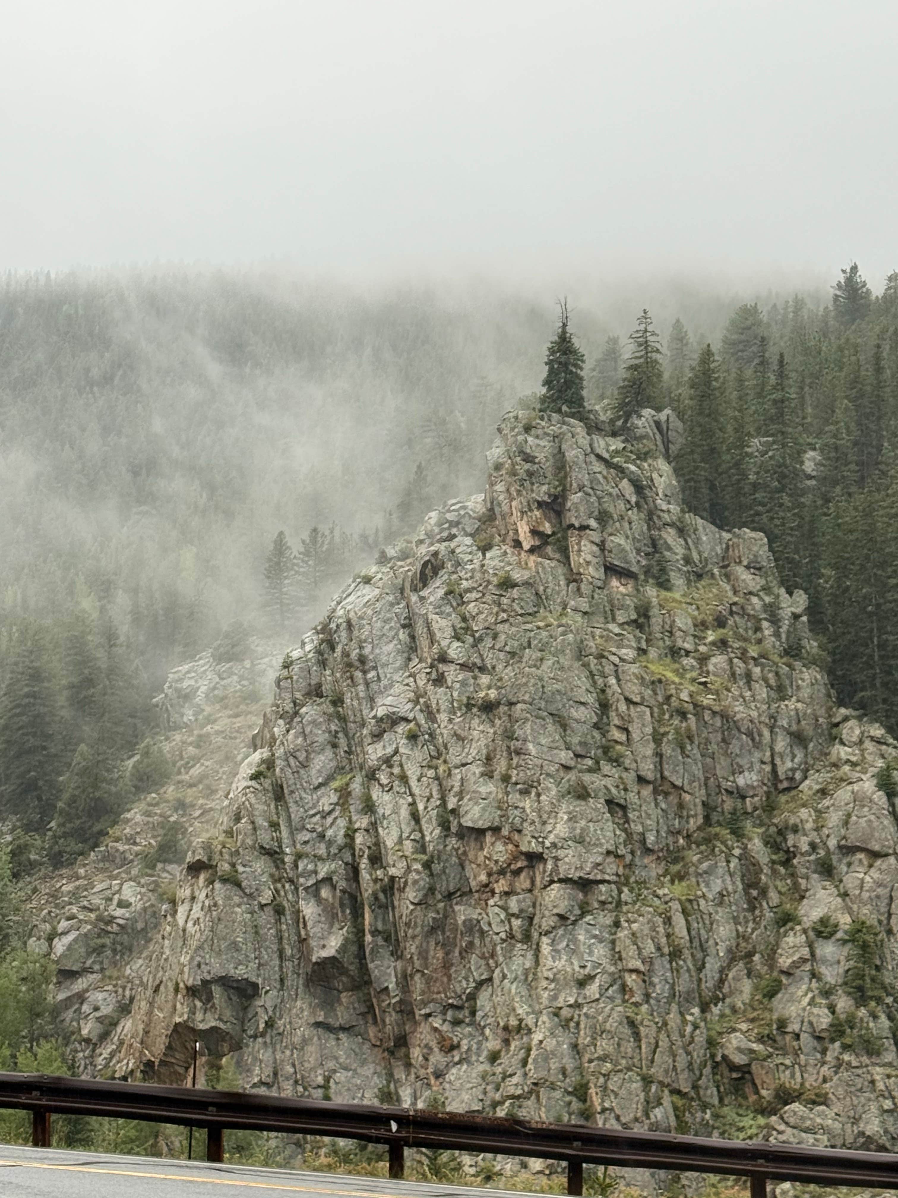 Camper-submitted photo at Pull off with fire ring - Dispersed Site near Silver Plume, CO
