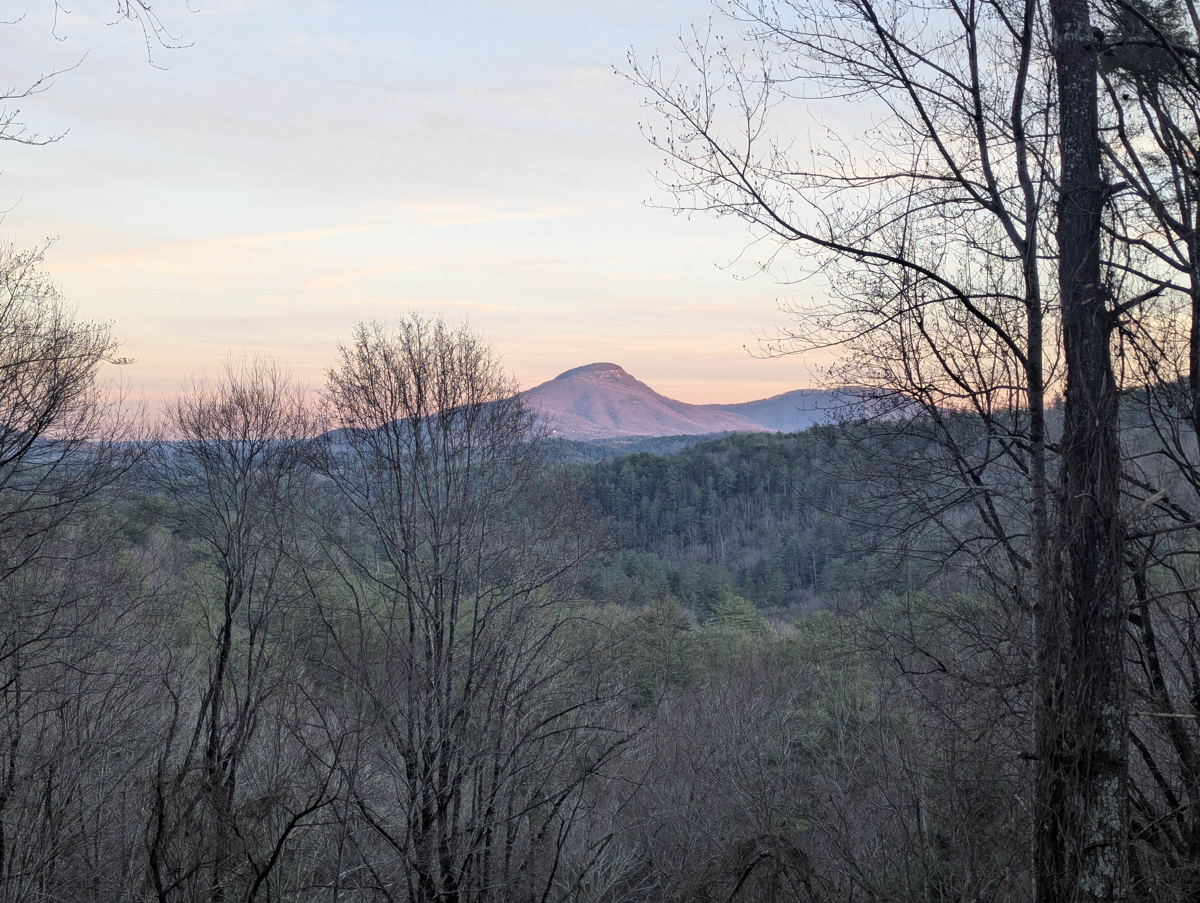 Landon W.'s photo of a dispersed camping area at Pullout Chattahoochee NF near Cumming, GA