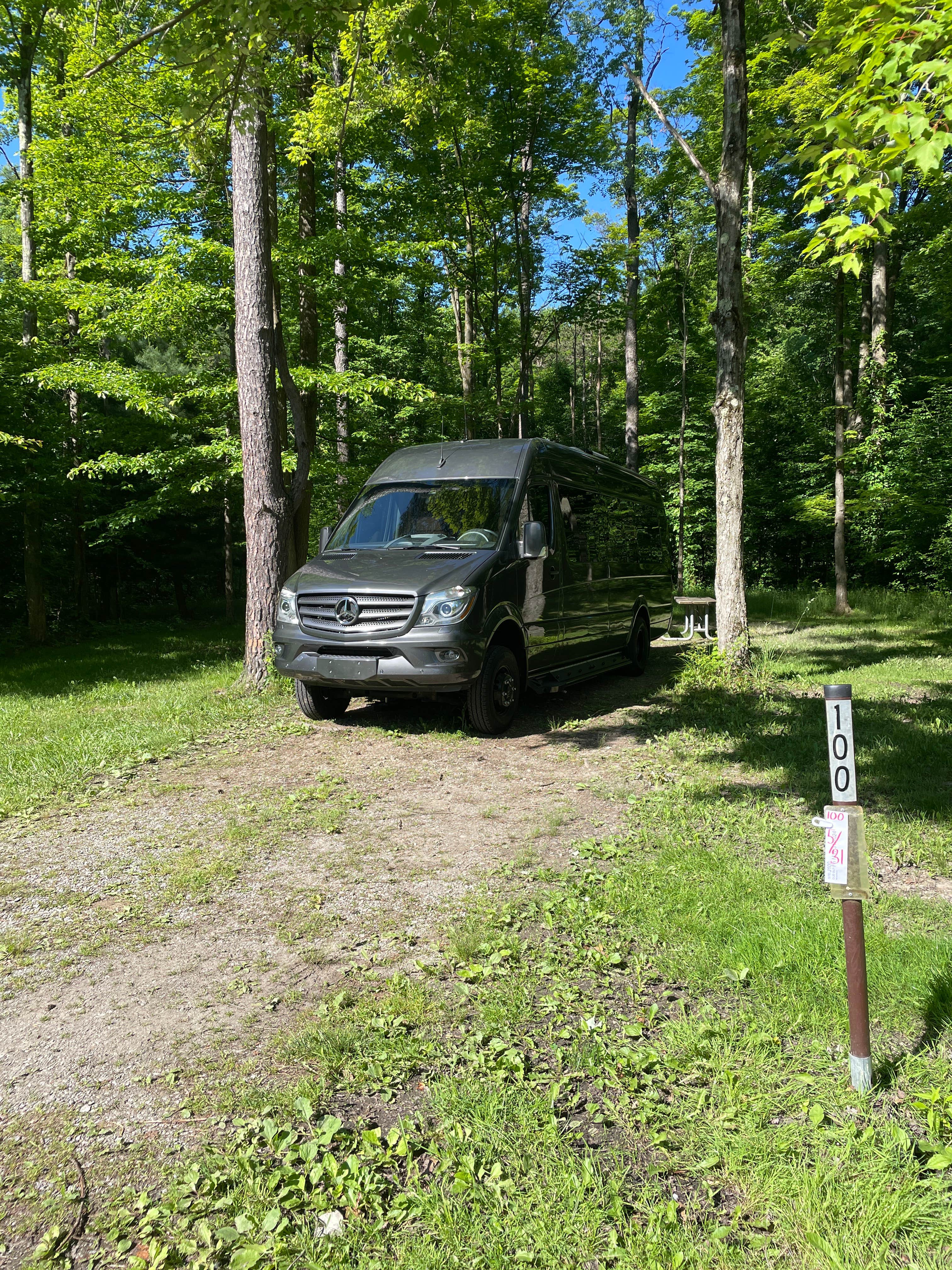 Michael B.'s photo of rv camping at Jamestown Campground — Pymatuning State Park near Burton, OH