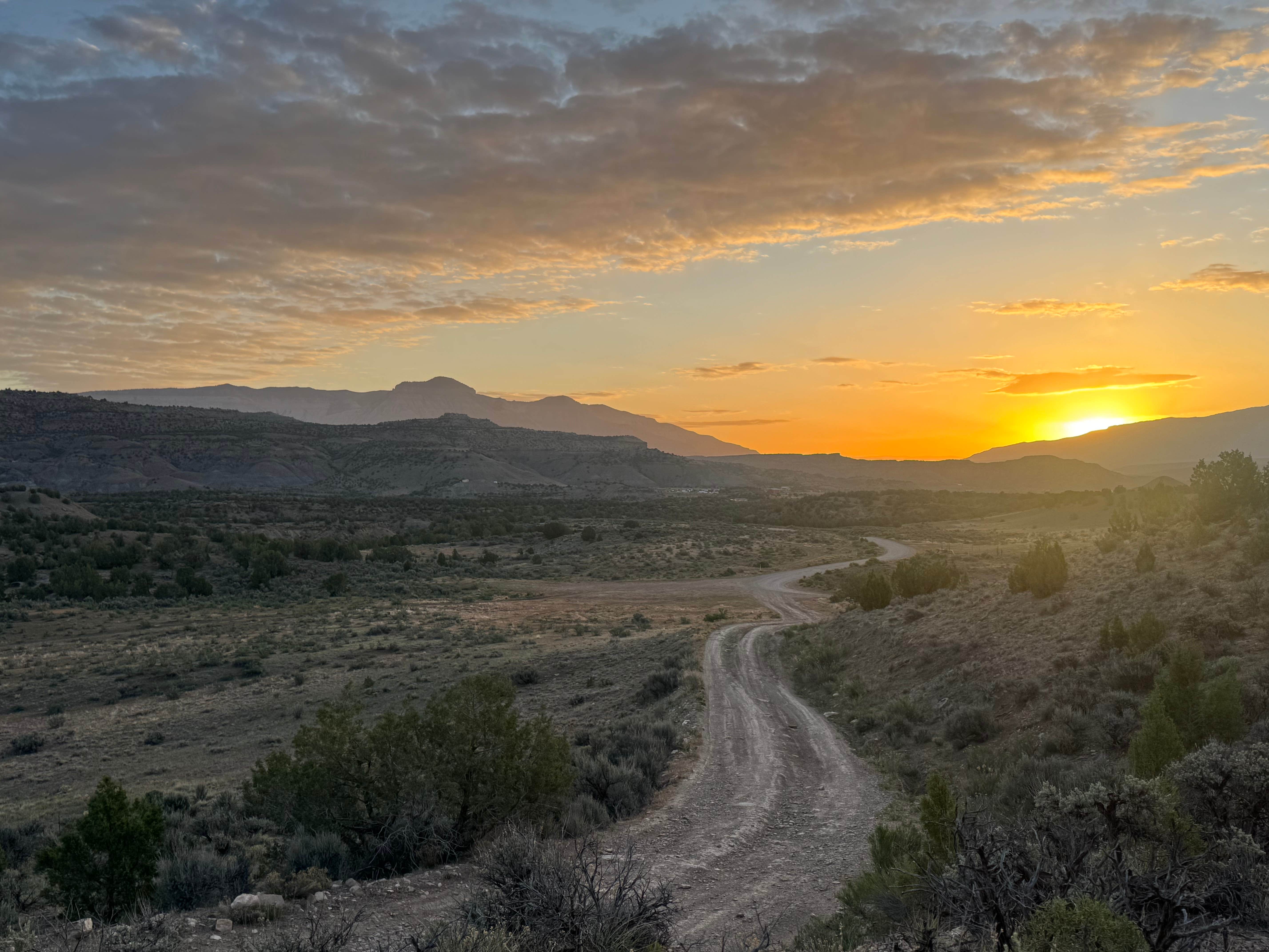 Bryan H.'s photo of a dispersed camping area at Pyramid Rock Camp near Collbran, CO